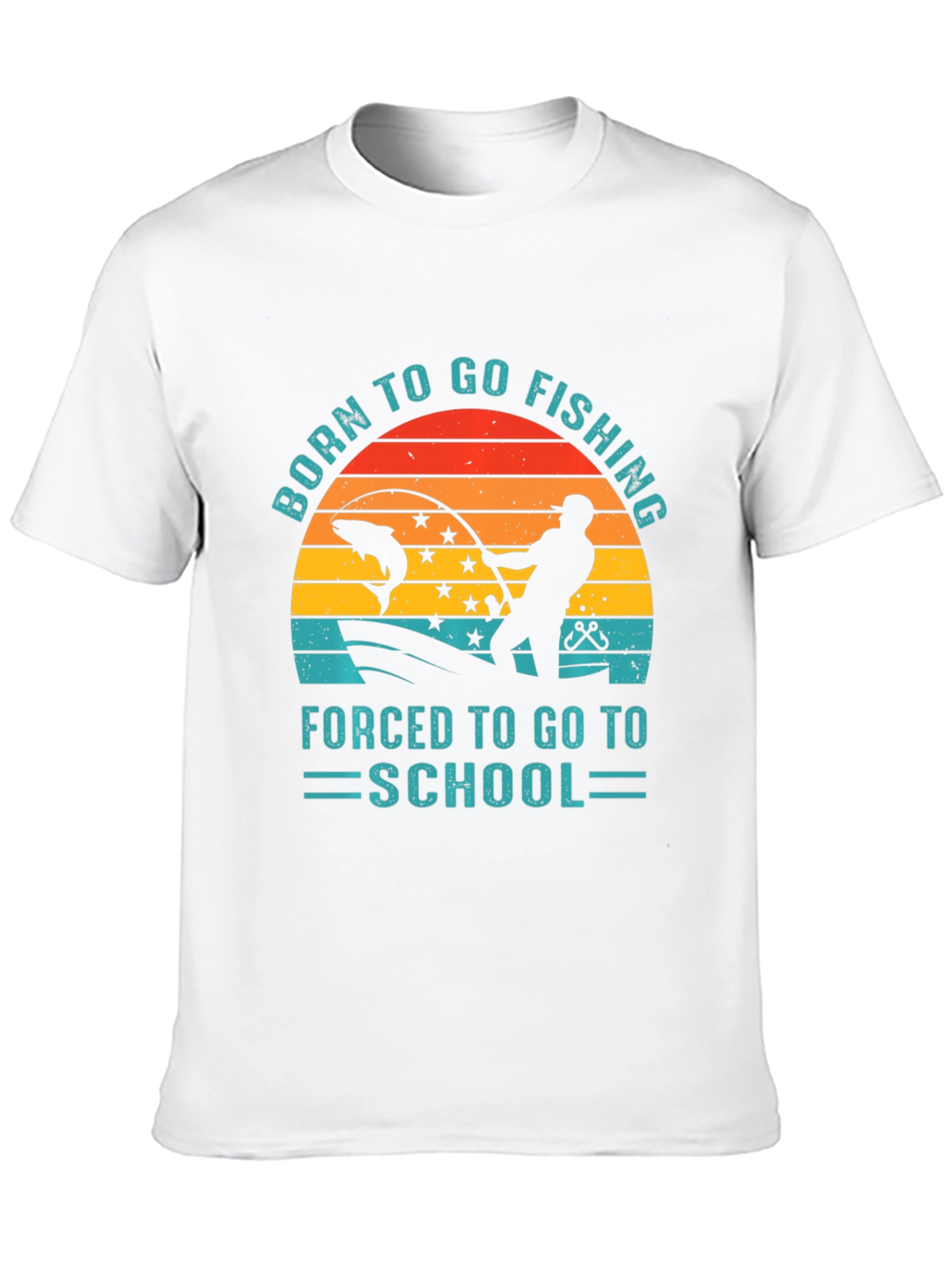 Born to Fish Graphic T-Shirt