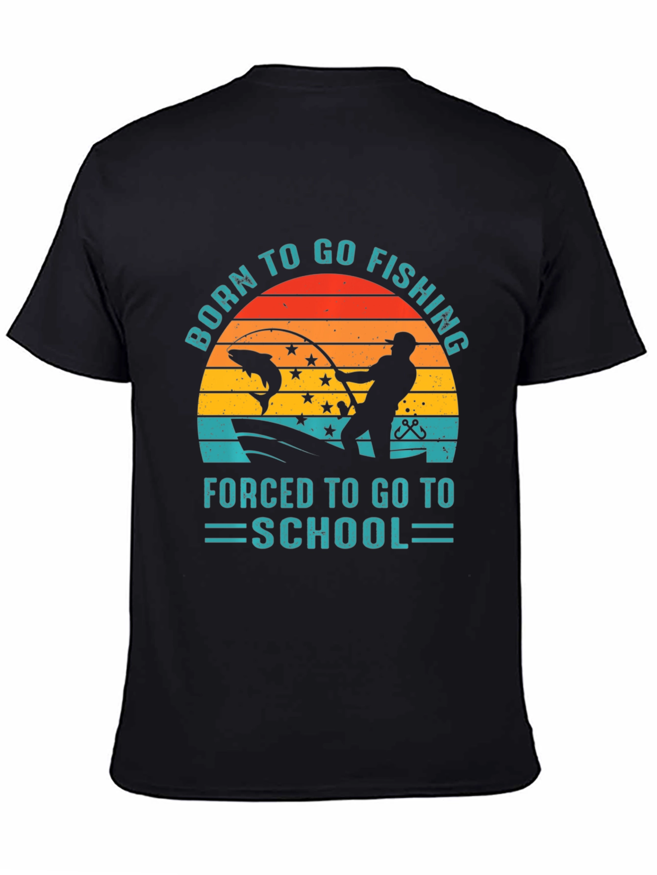Born to Fish Graphic T-Shirt