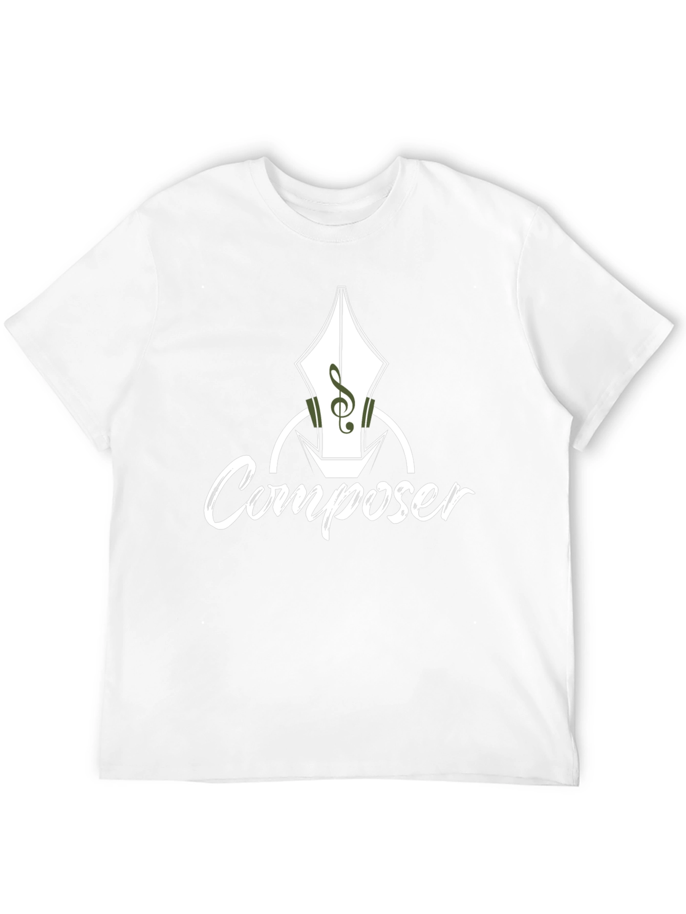 Composer T-Shirt - Music Pen Design
