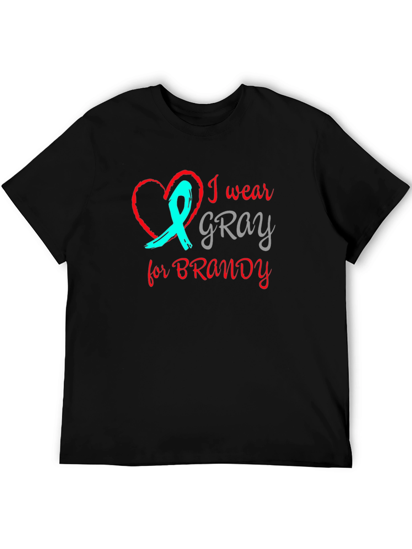 I Wear Gray For Brandy T-Shirt
