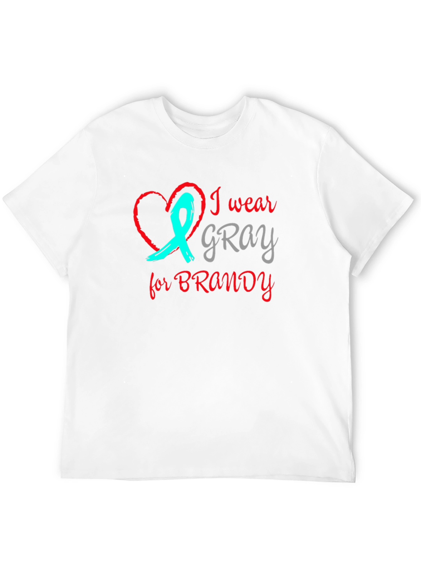 I Wear Gray For Brandy T-Shirt