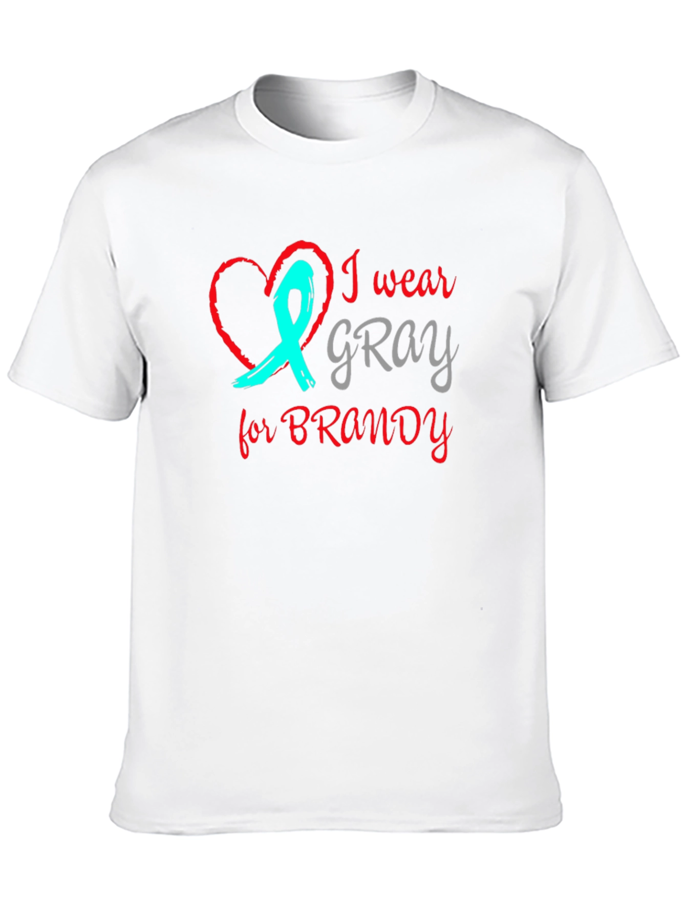 I Wear Gray For Brandy T-Shirt