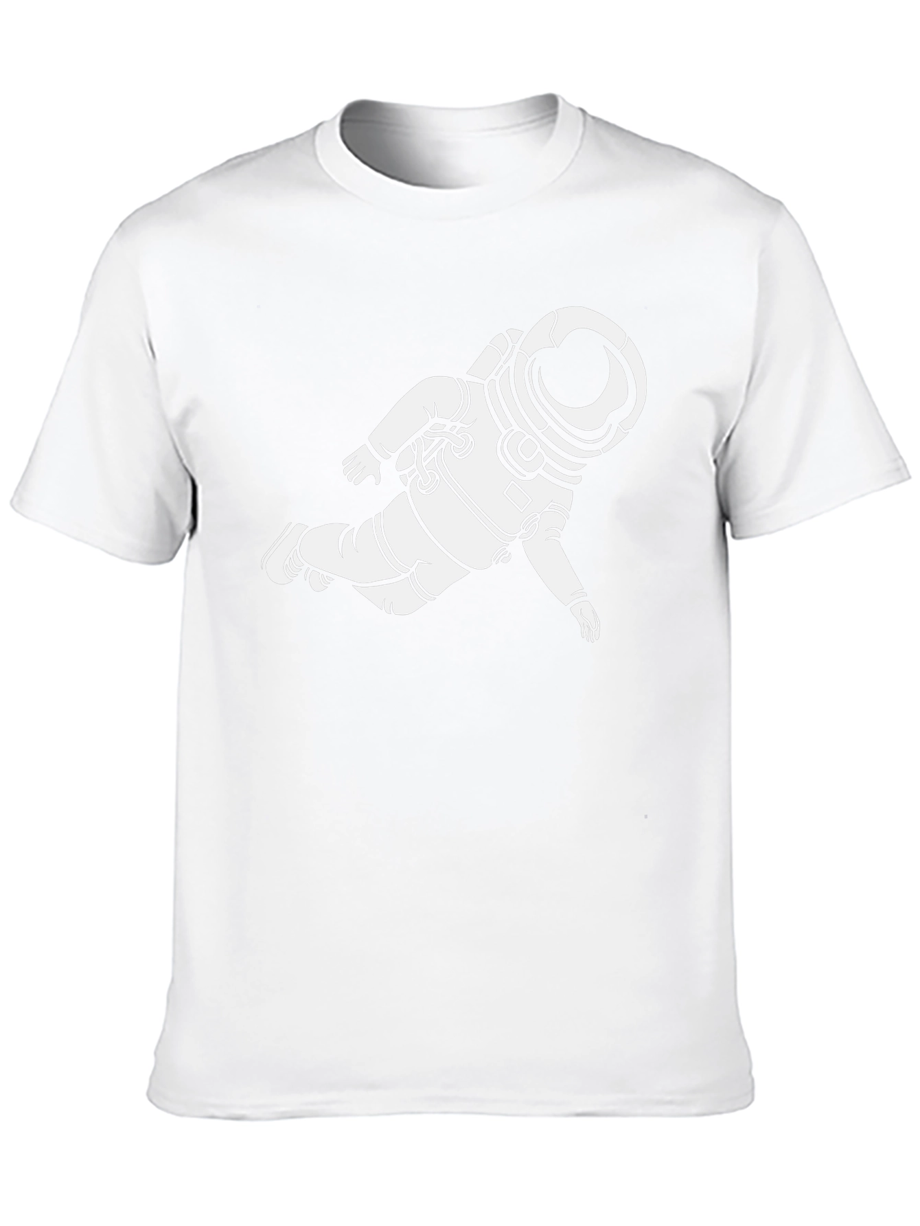 Astronaut Graphic Black T-Shirt