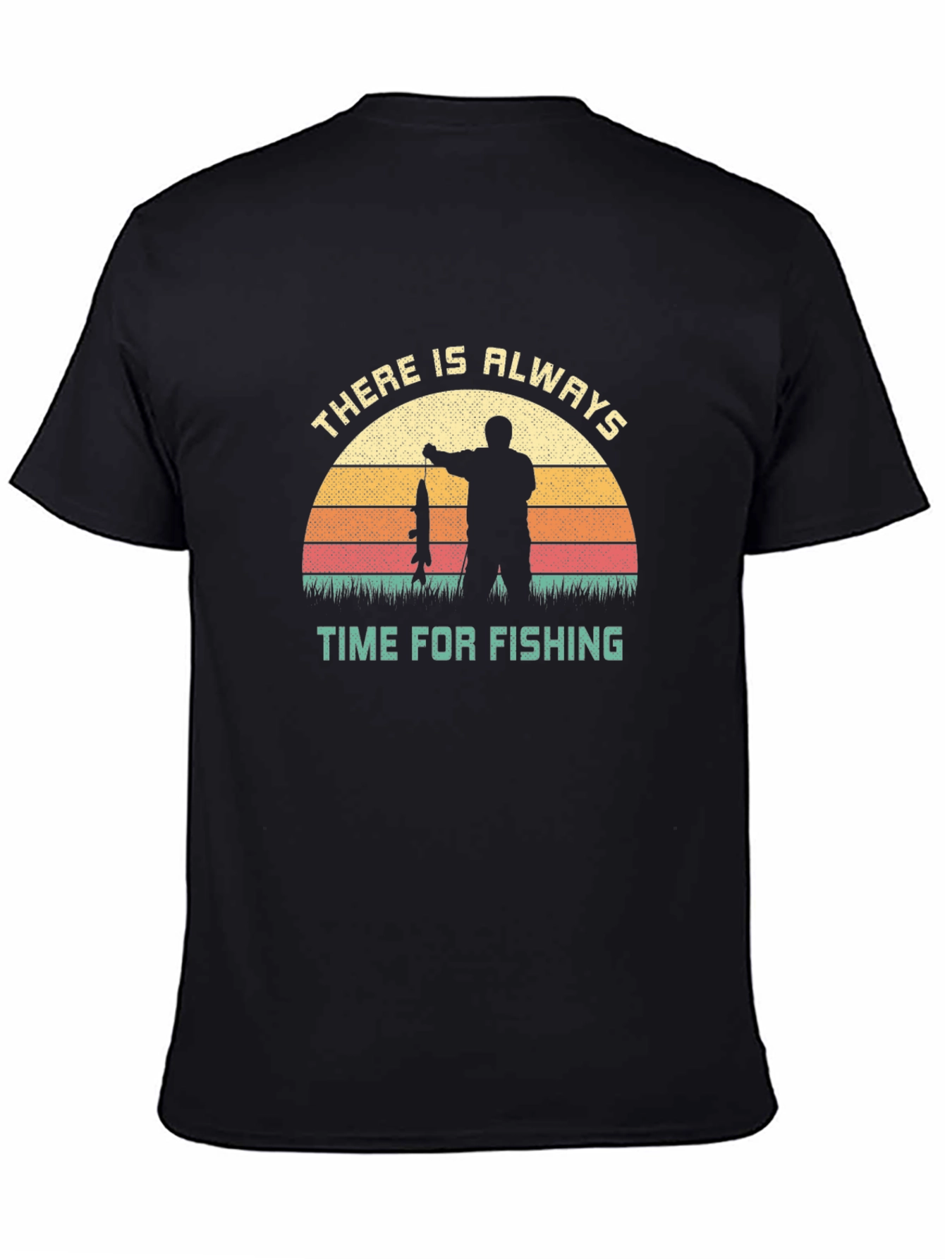 Time for Fishing Graphic Tee - Fisherman Gift