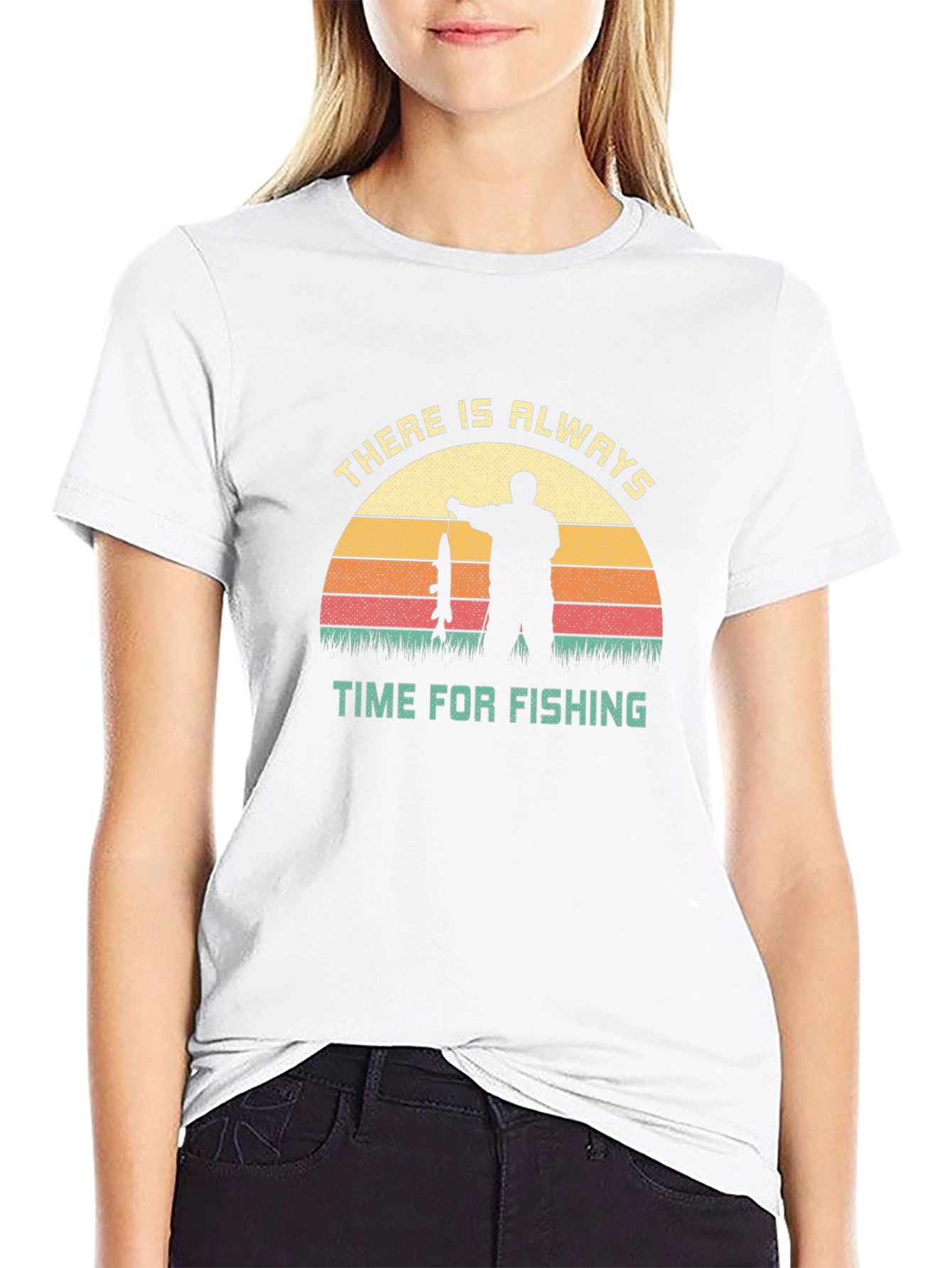 Time for Fishing Graphic Tee - Fisherman Gift