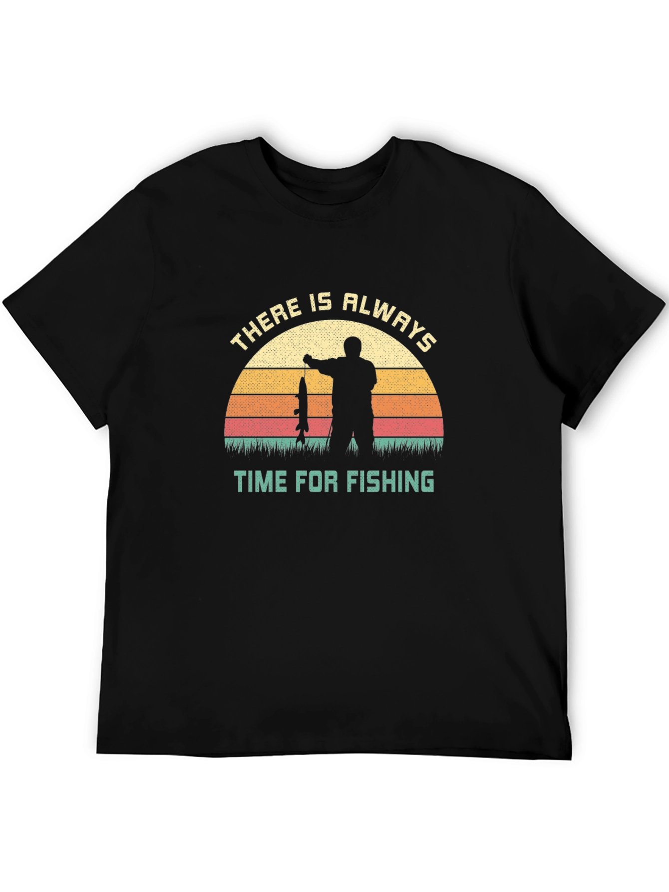 Time for Fishing Graphic Tee - Fisherman Gift