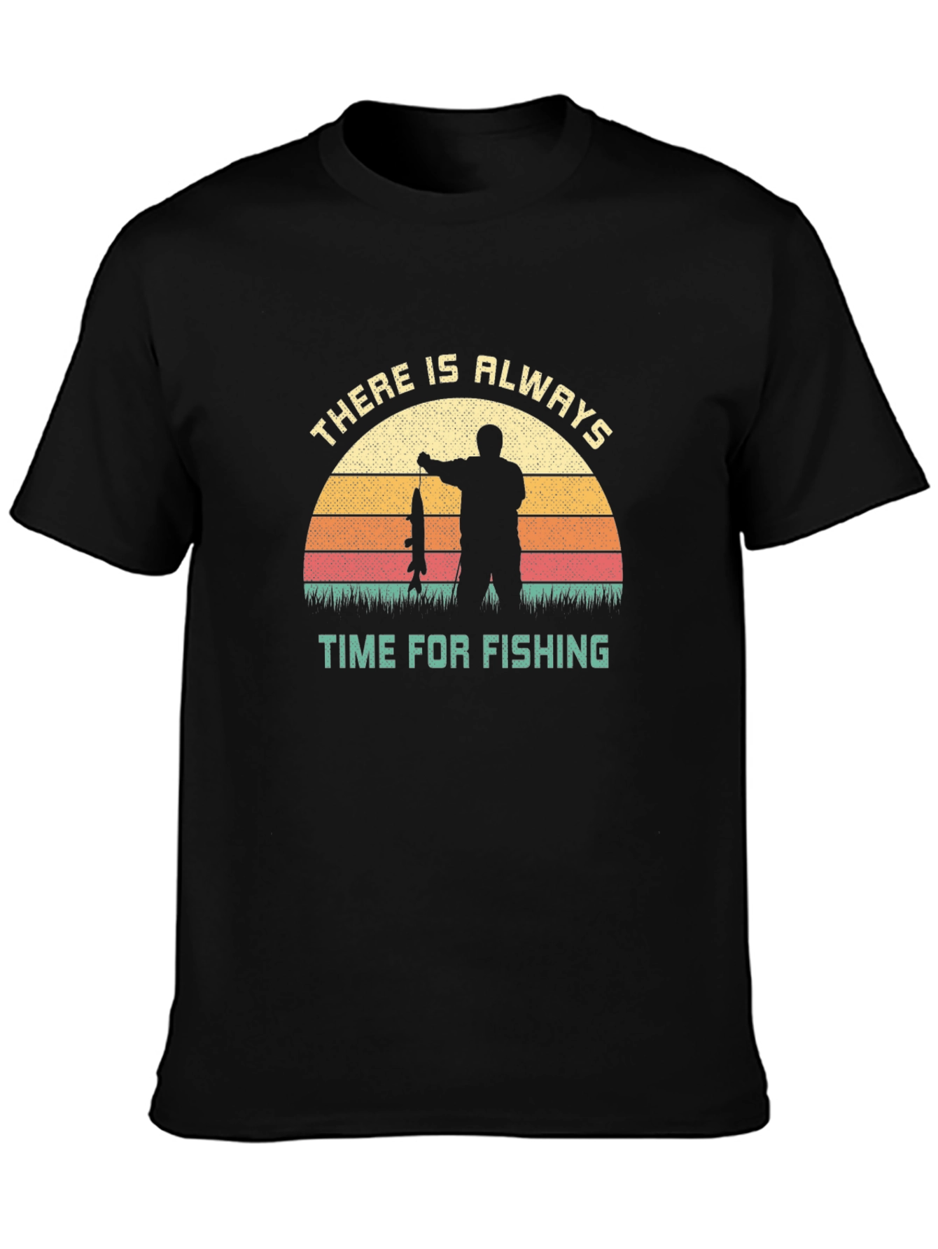 Time for Fishing Graphic Tee - Fisherman Gift