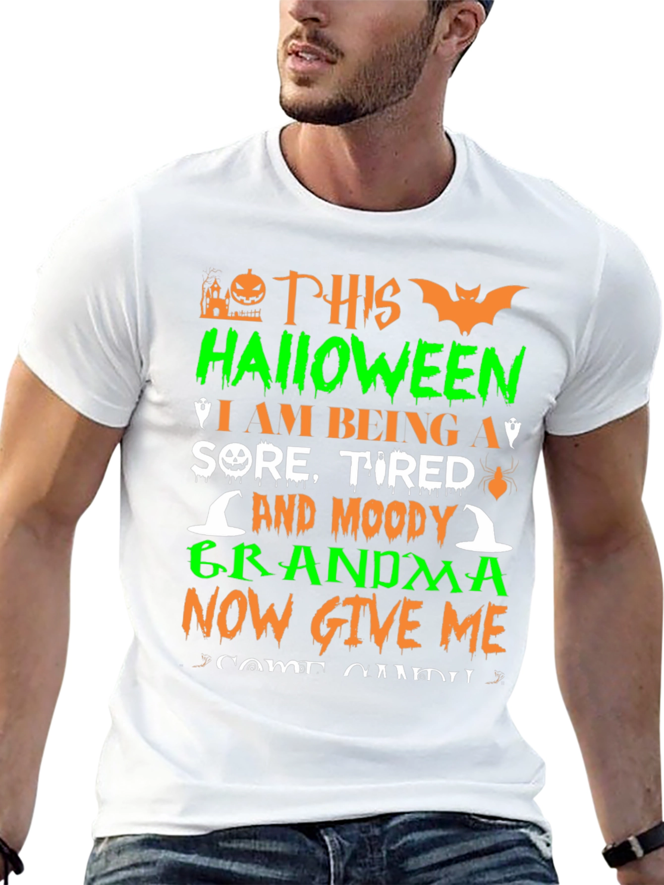 Funny Halloween Grandma T-Shirt