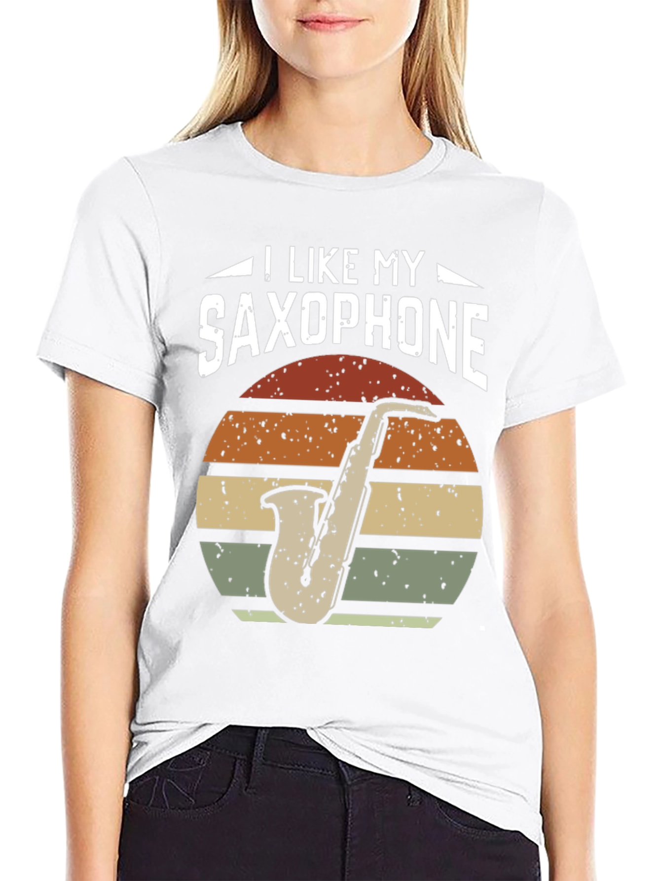 I Like My Saxophone T-Shirt - Musician Tee