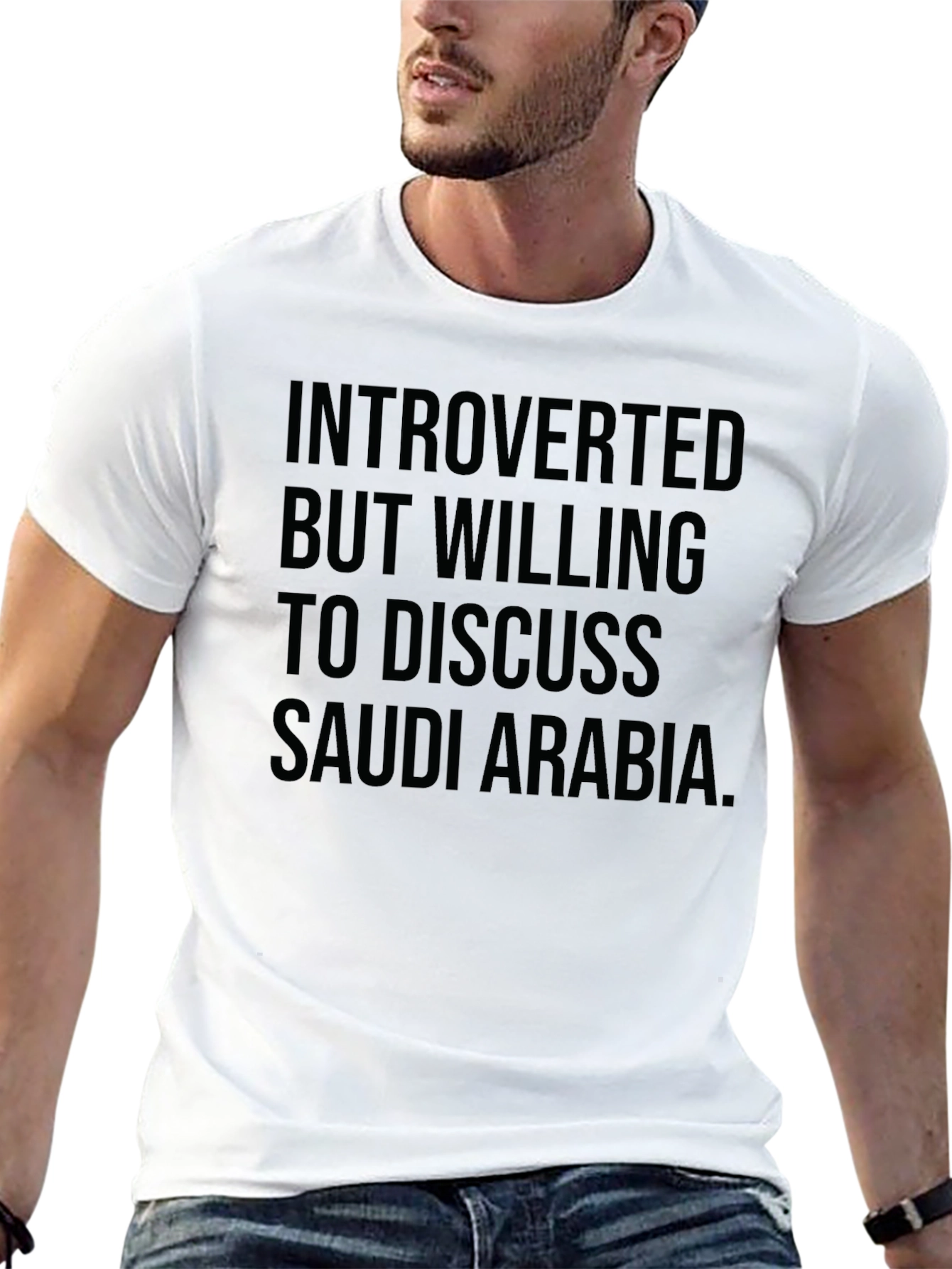 Introverted Saudi Arabia Discussion T-Shirt