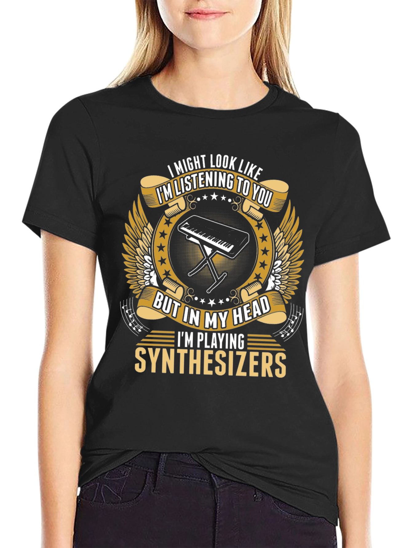 Synthesizer Player T-Shirt - Funny Musician Tee