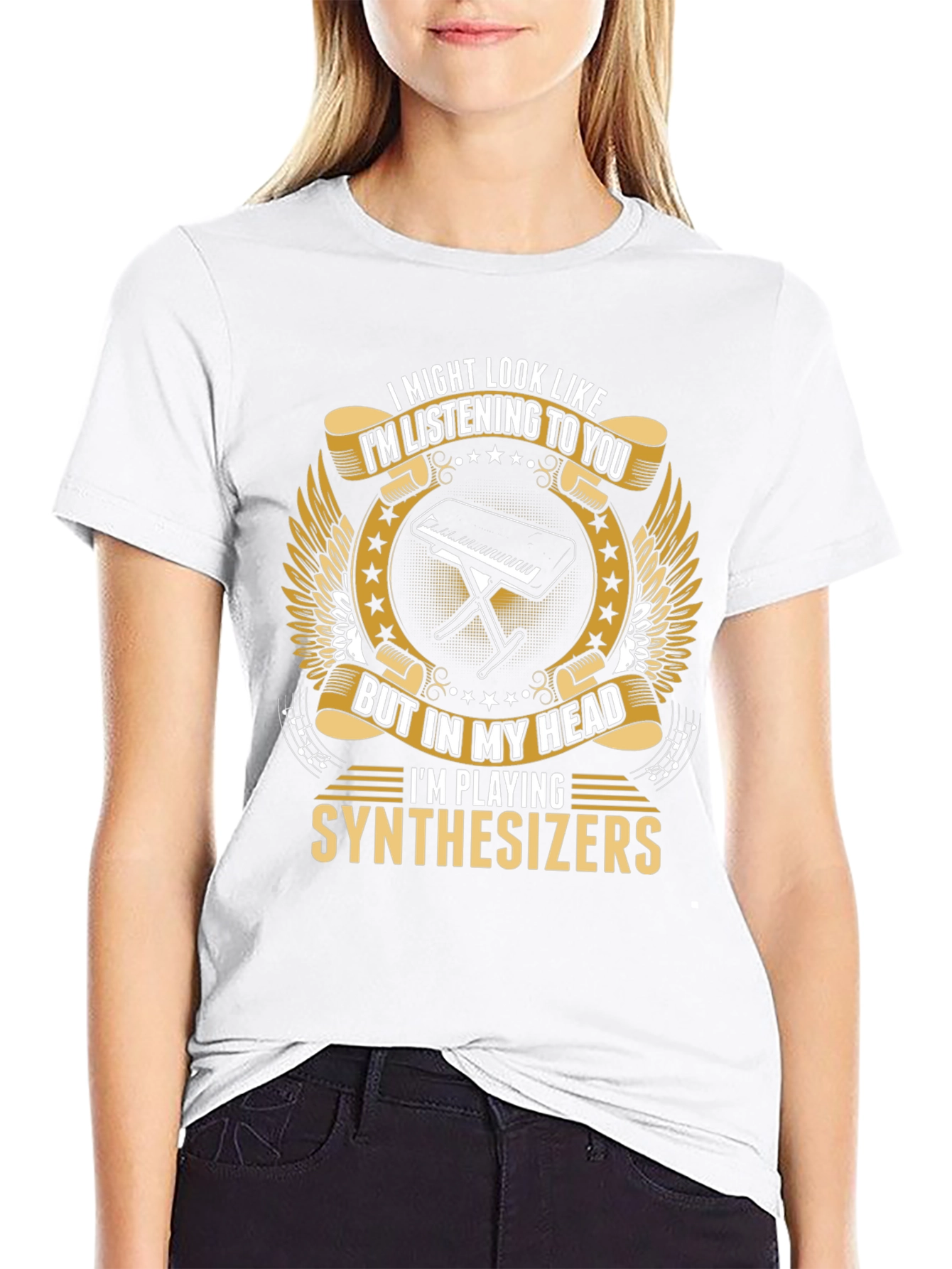 Synthesizer Player T-Shirt - Funny Musician Tee
