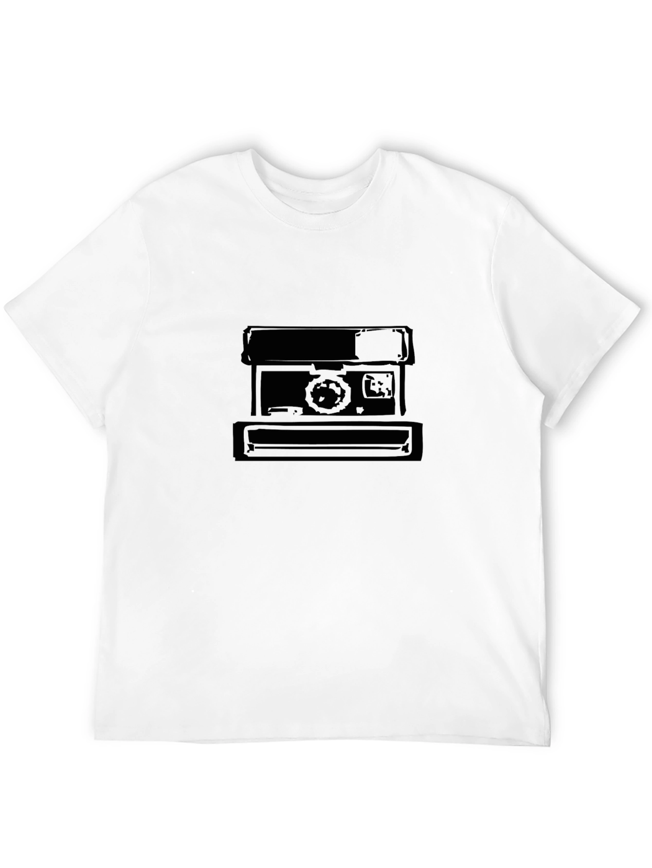 Retro Camera Graphic Tee - Classic Style