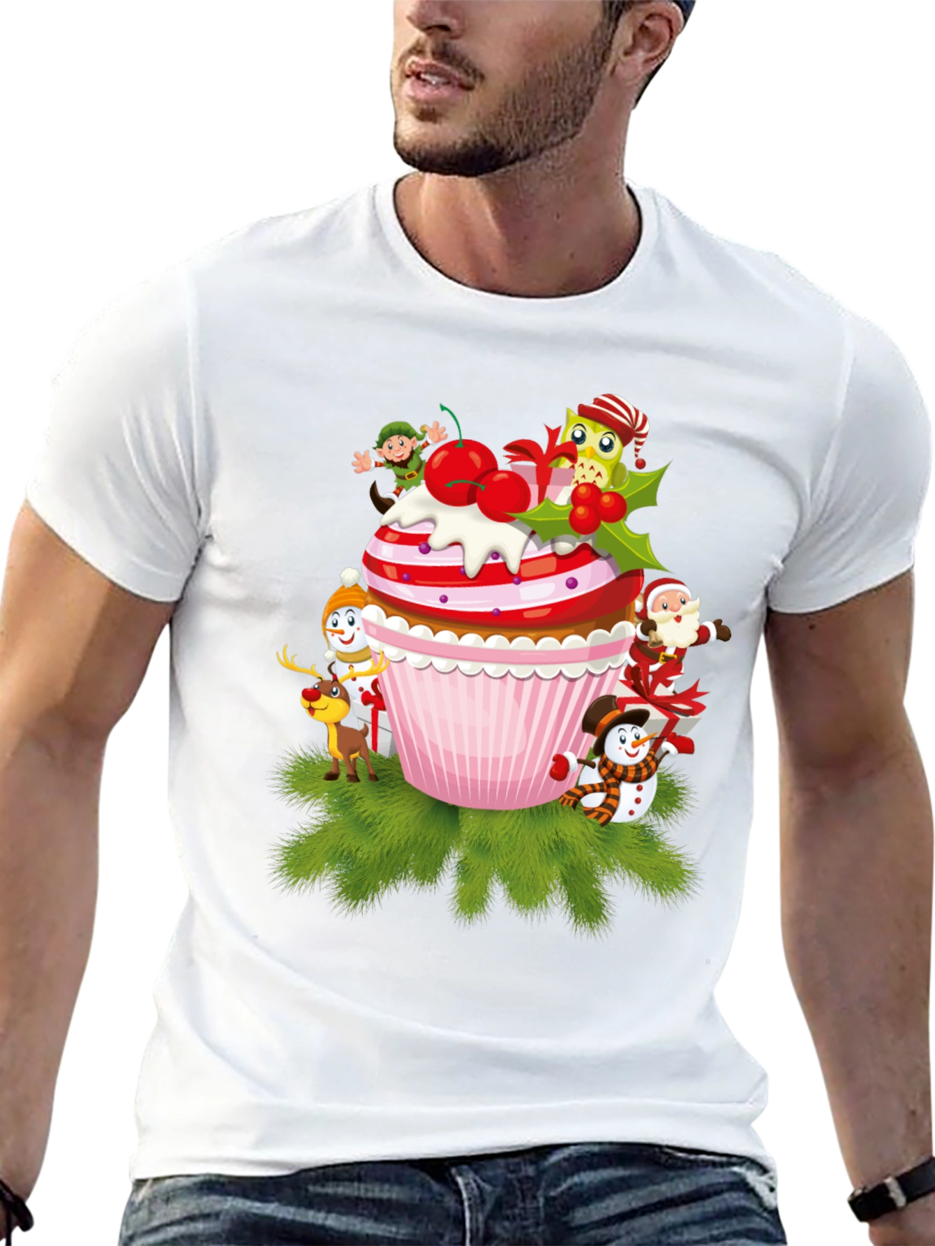 Christmas Cupcake T-Shirt