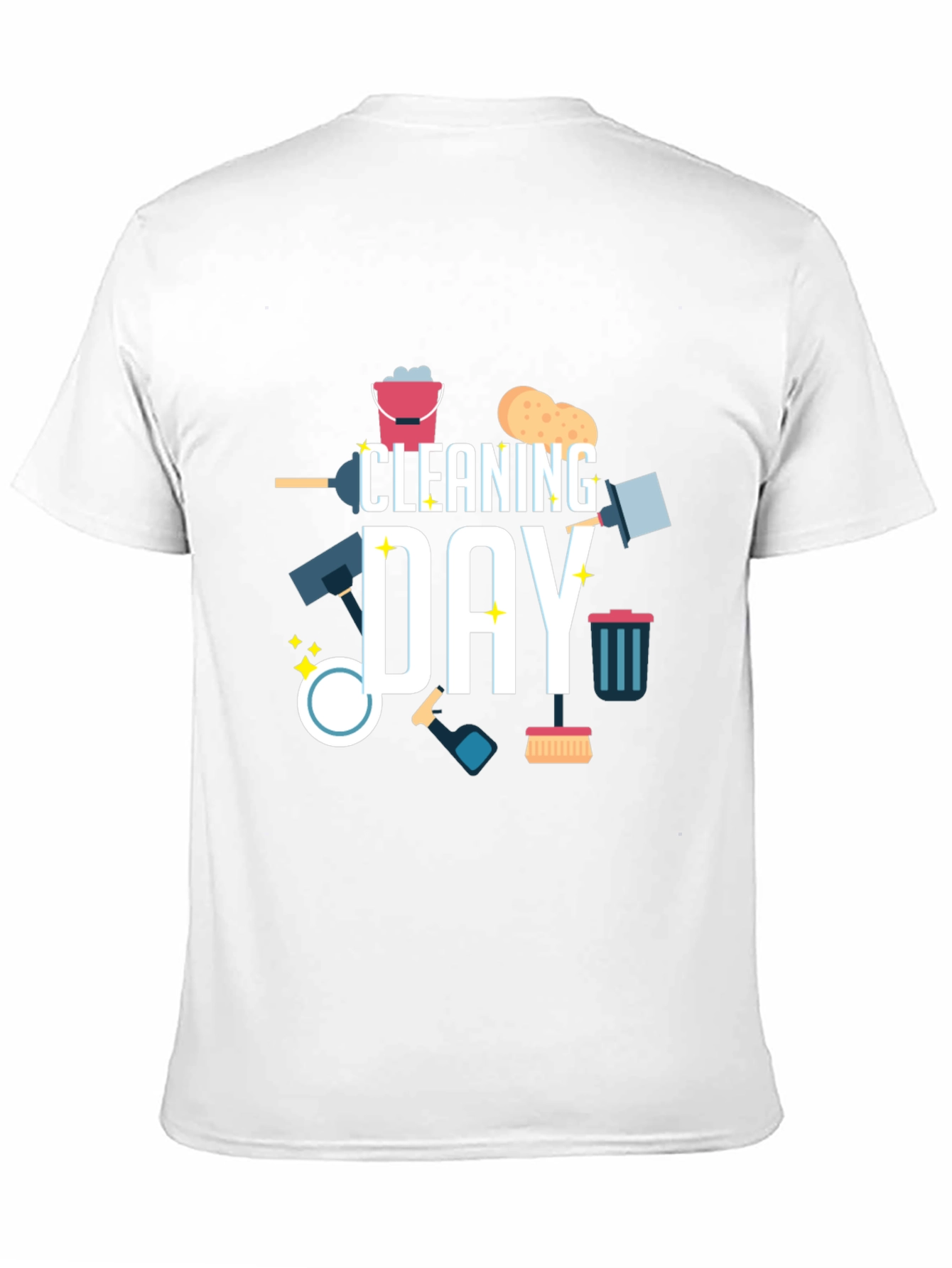 Cleaning Day Graphic T-Shirt