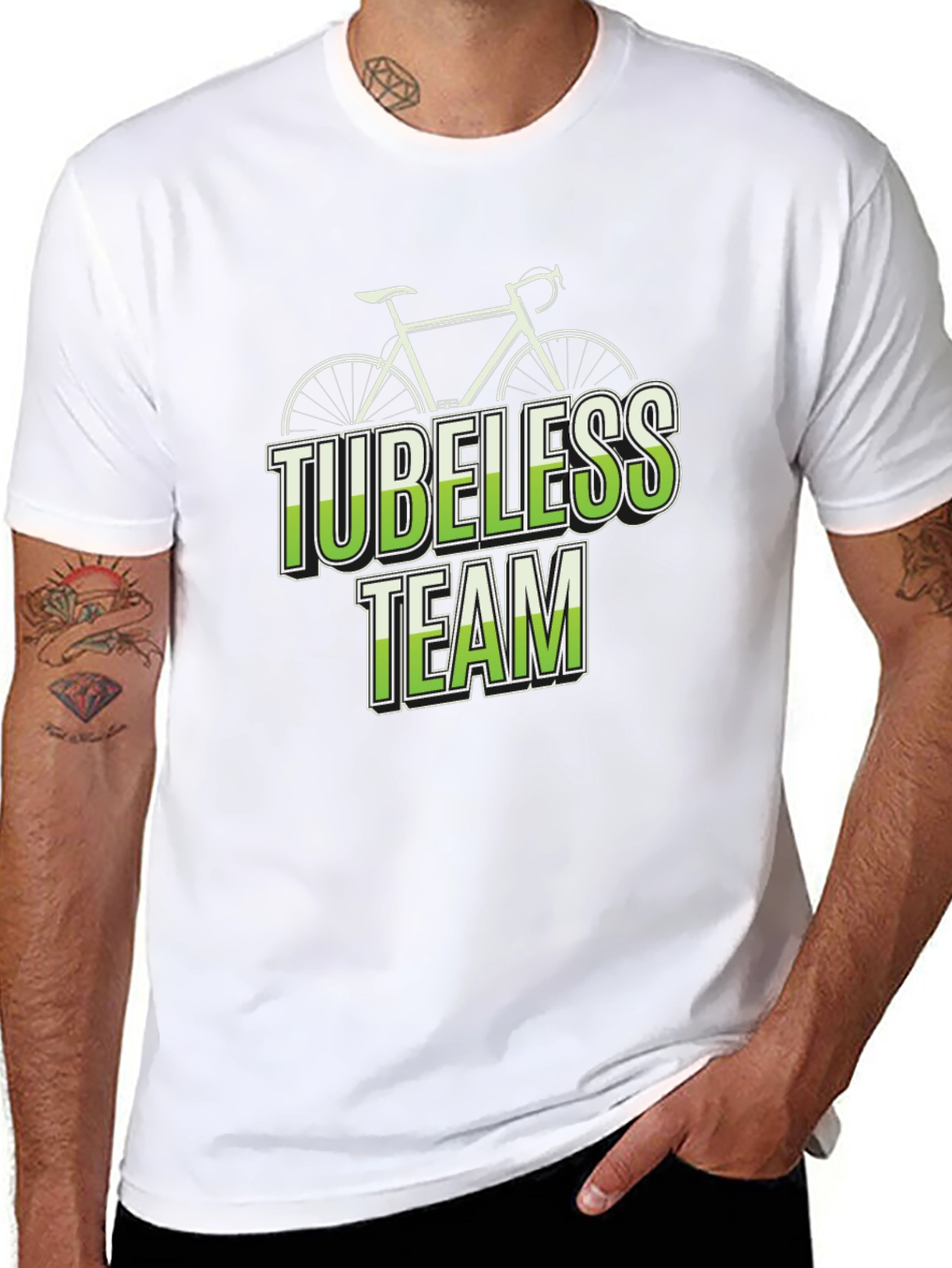 Tubeless Team Cycling Graphic Tee