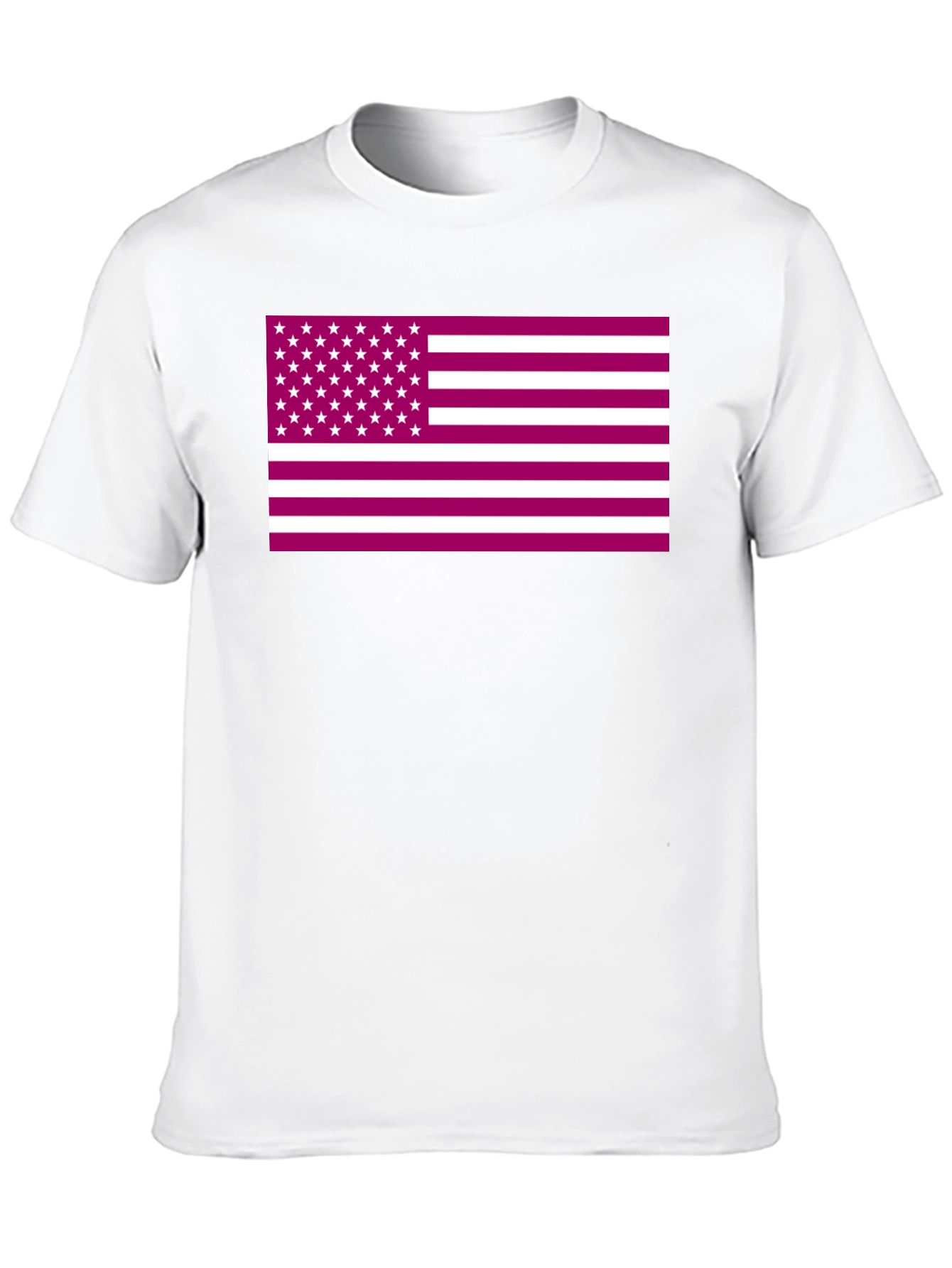 USA Flag Graphic Tee - Patriotic Style
