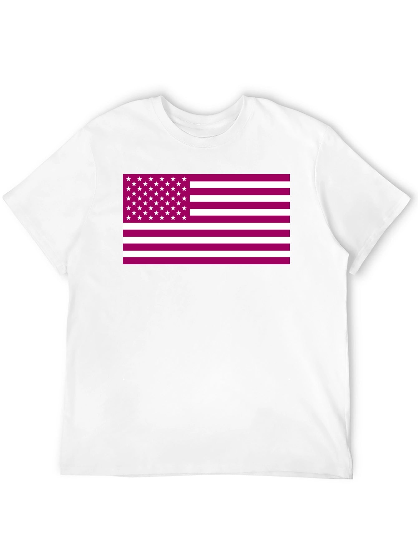 USA Flag Graphic Tee - Patriotic Style