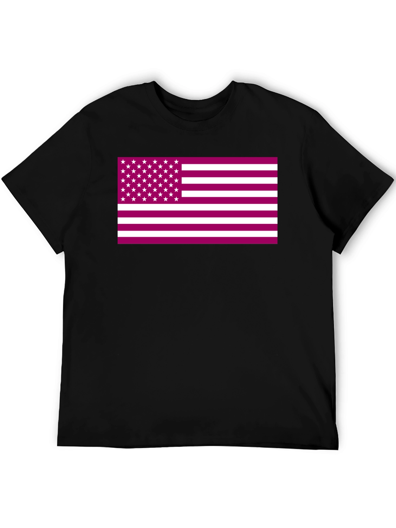 USA Flag Graphic Tee - Patriotic Style