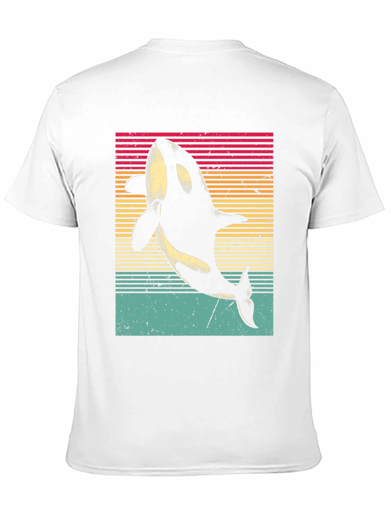 Retro Orca Whale T-Shirt