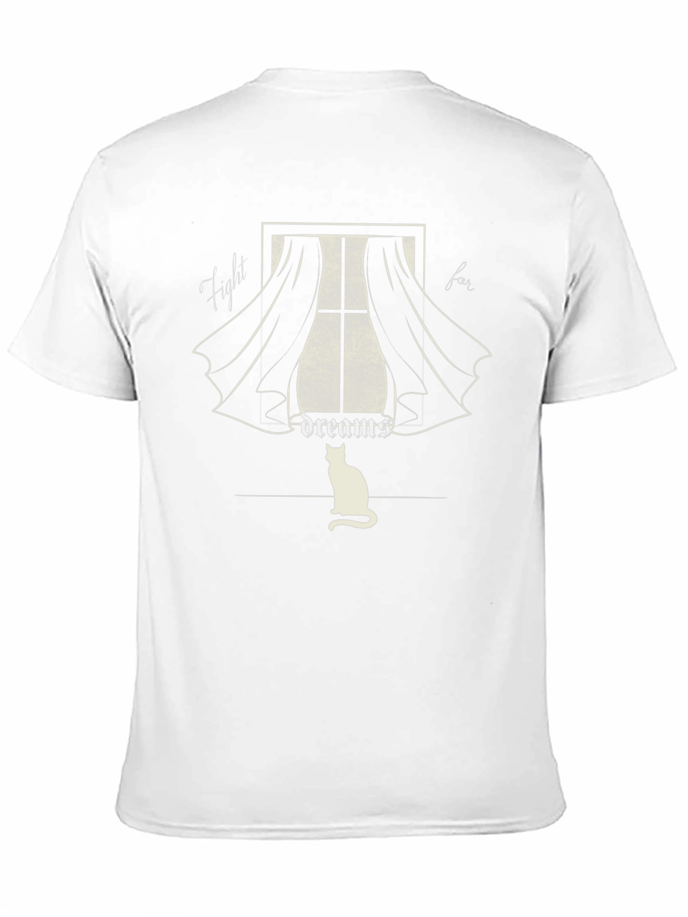 Fight for Your Dreams Cat T-Shirt