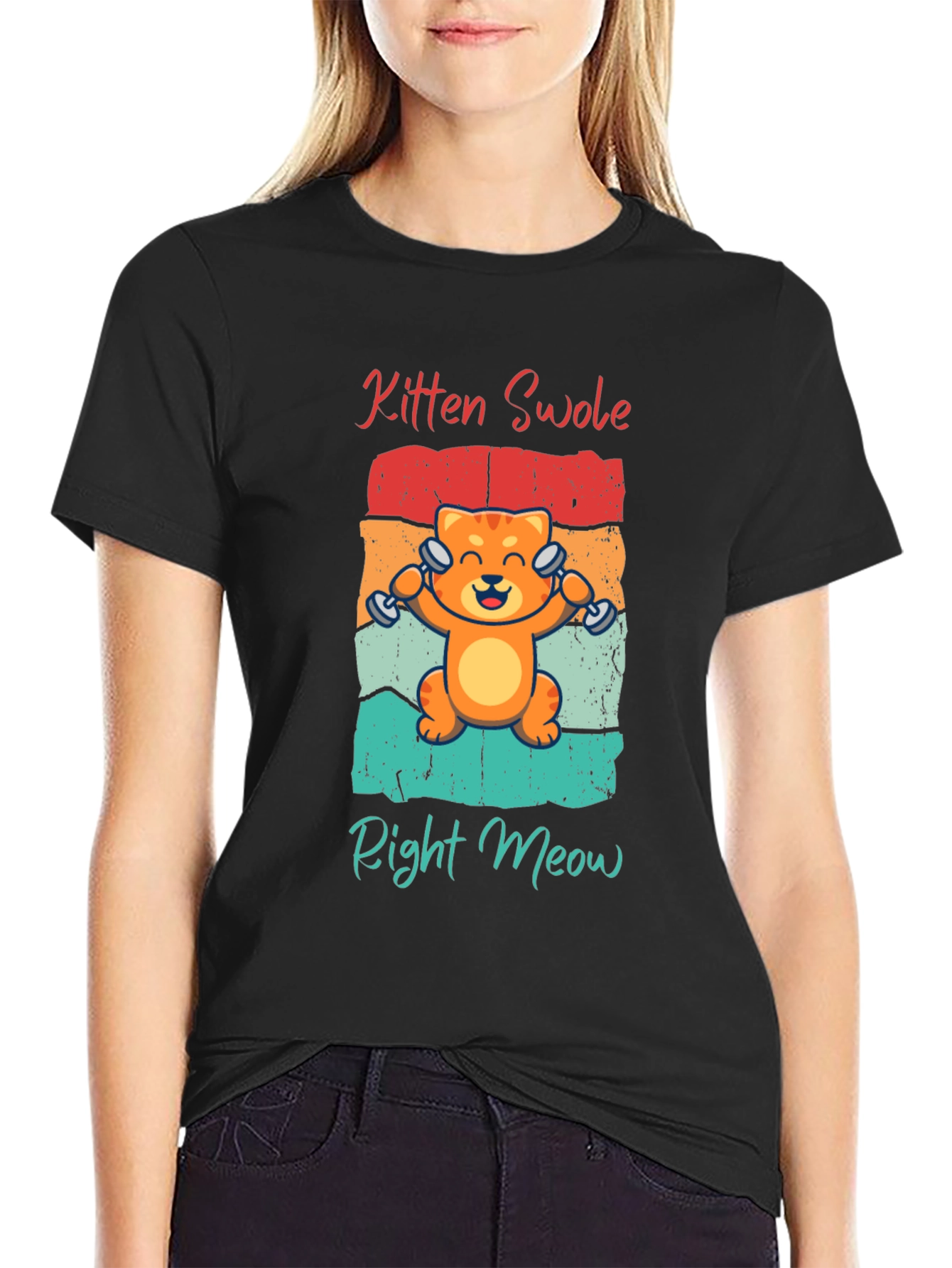 Kitten Swol T-Shirt - Right Meow