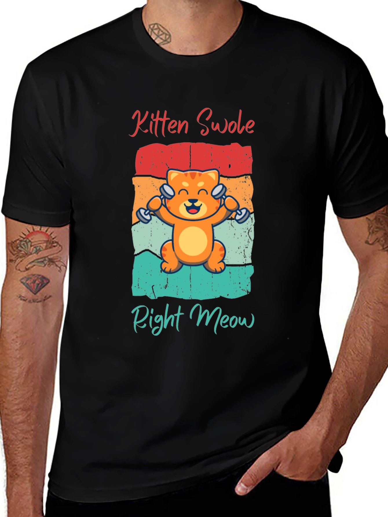 Kitten Swol T-Shirt - Right Meow
