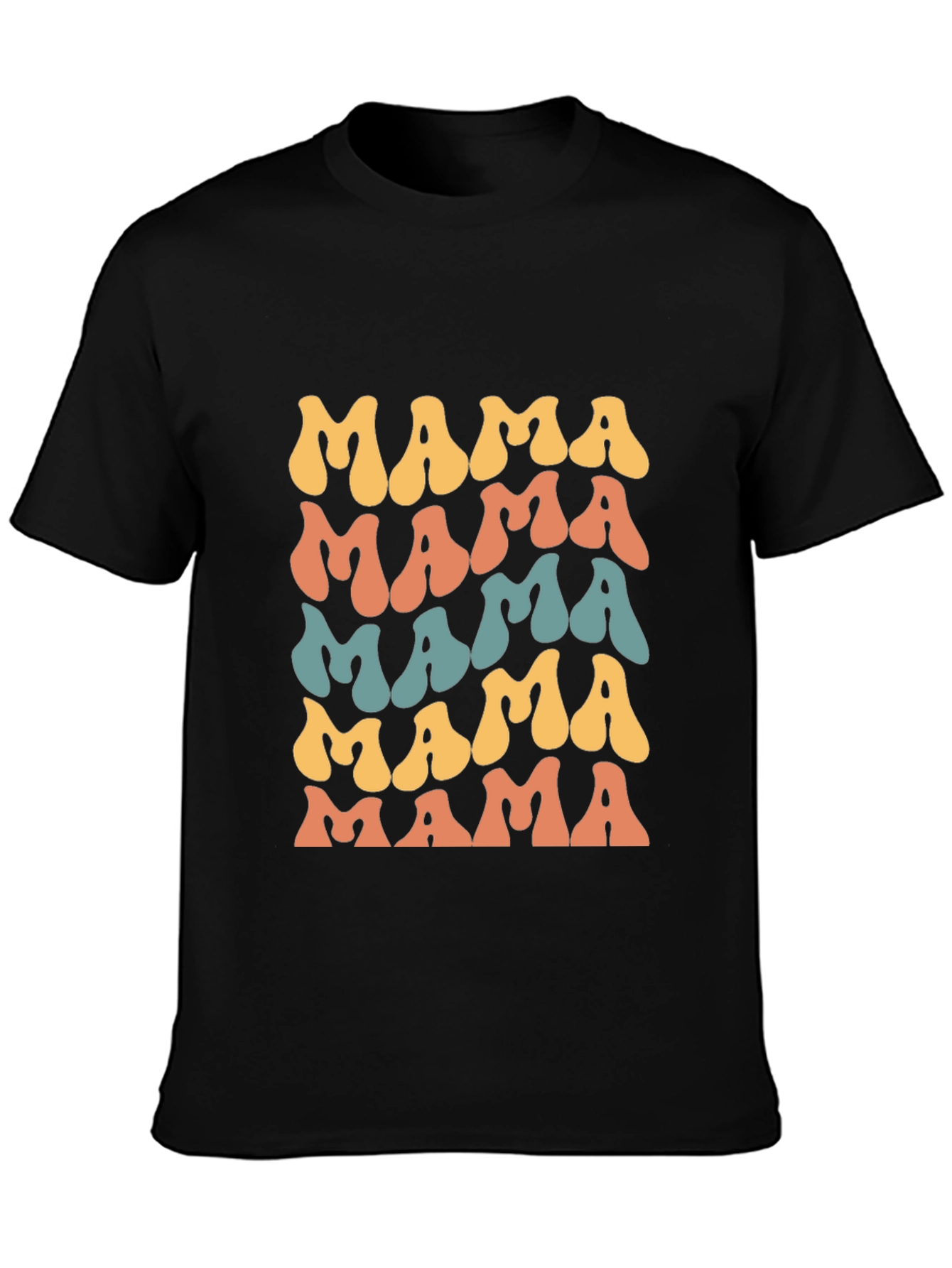 Retro Mama T-Shirt - Groovy Mom Tee
