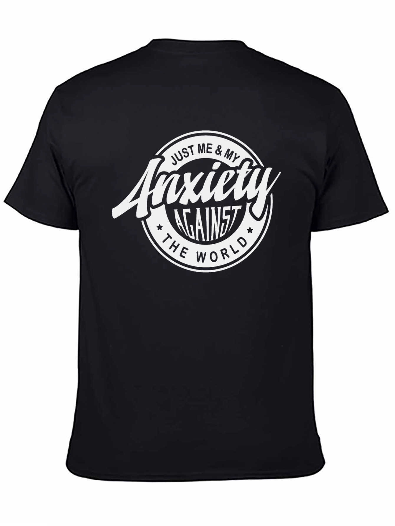 Anxiety Against The World Graphic Tee