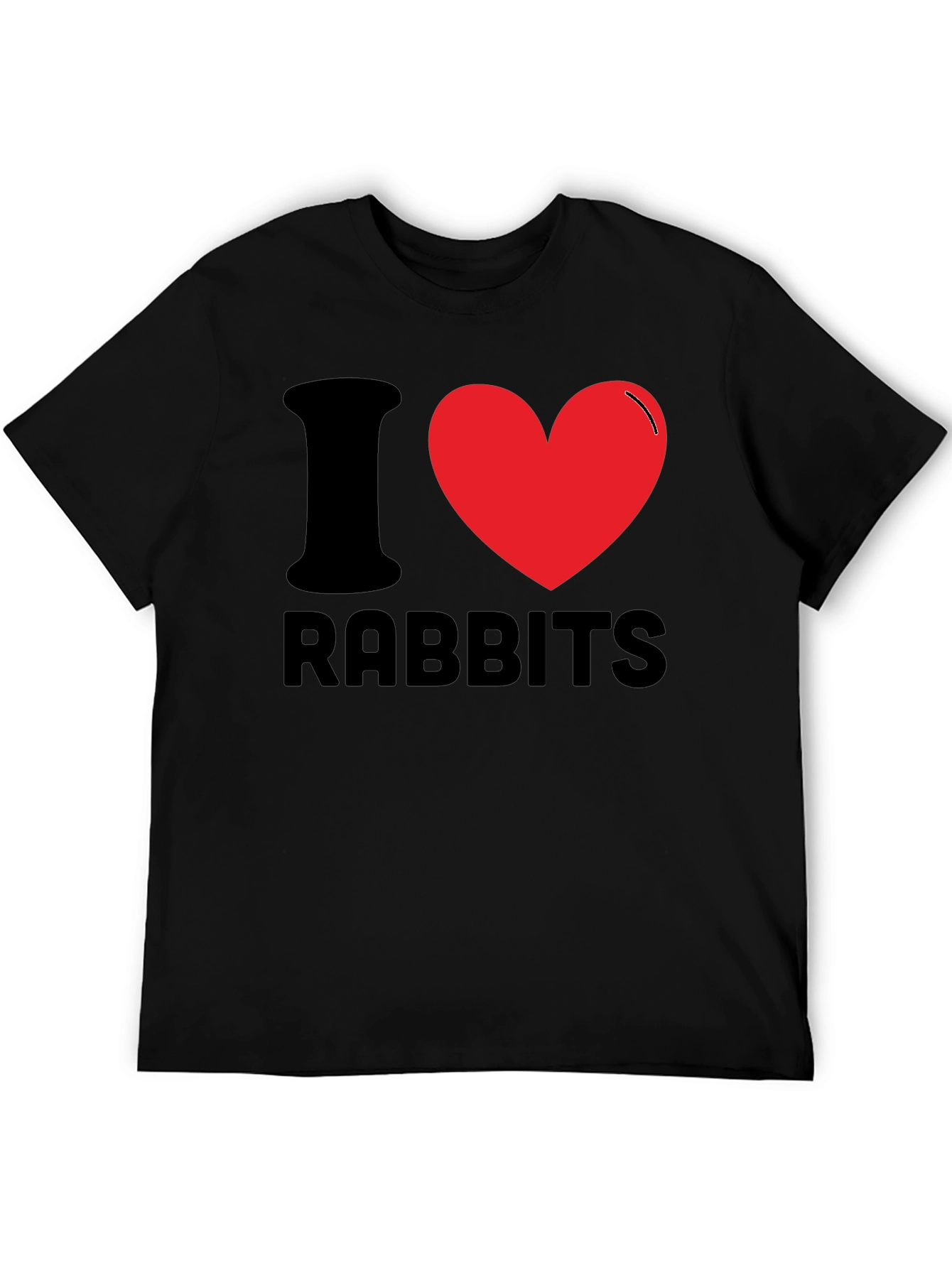 I Love Rabbits T-Shirt - Fun Novelty Tee