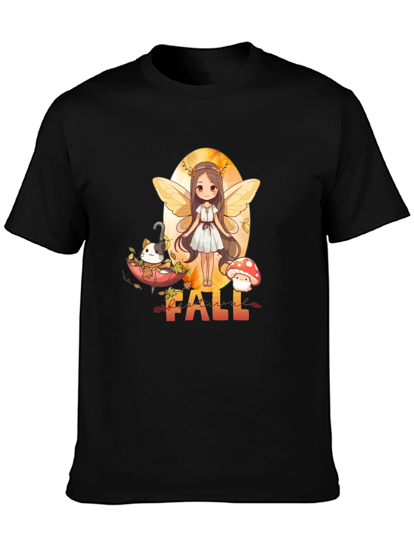 Fall Fairy Graphic T-Shirt