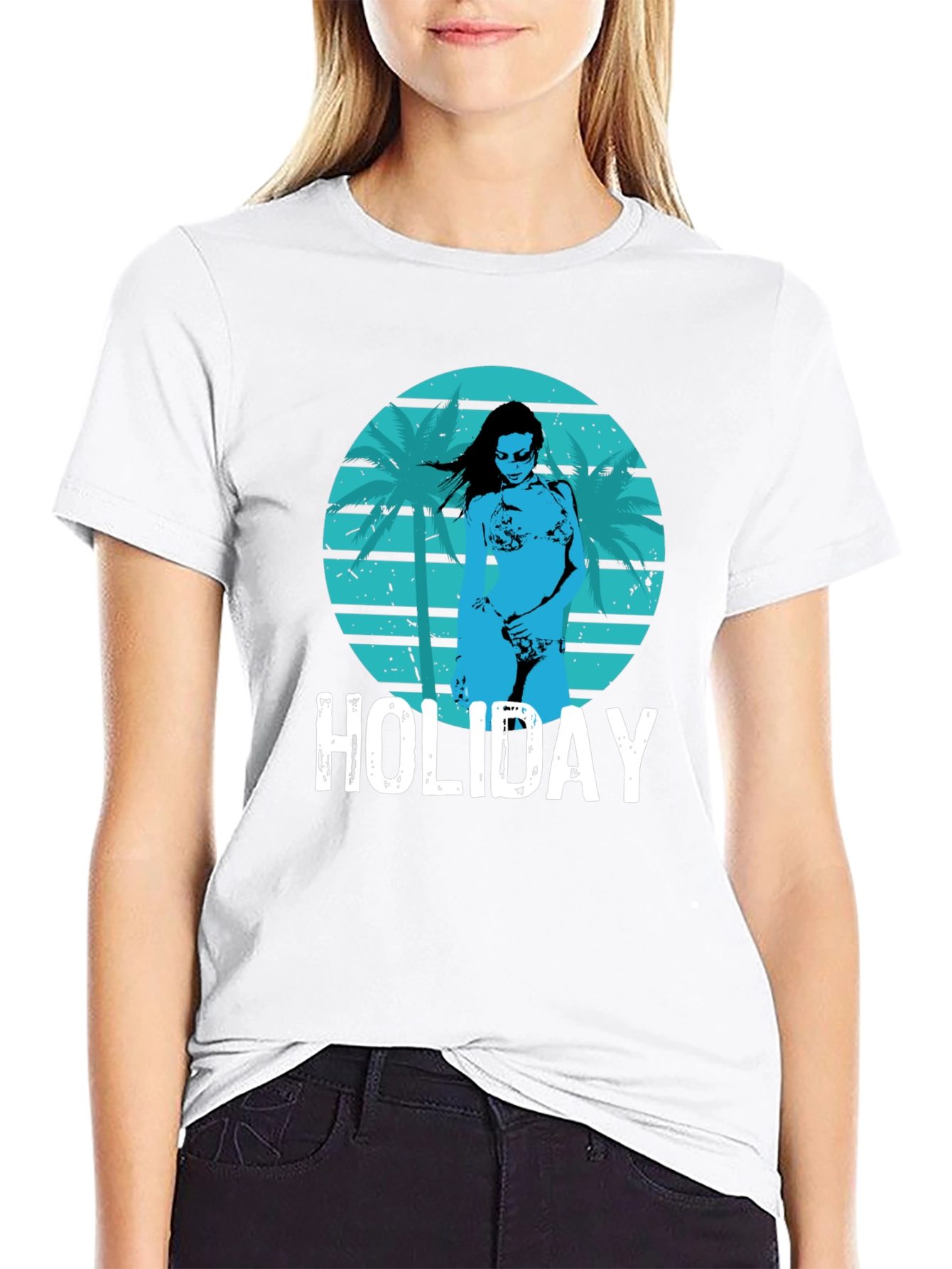 Holiday Beach Graphic Tee - Cool Summer Vibes