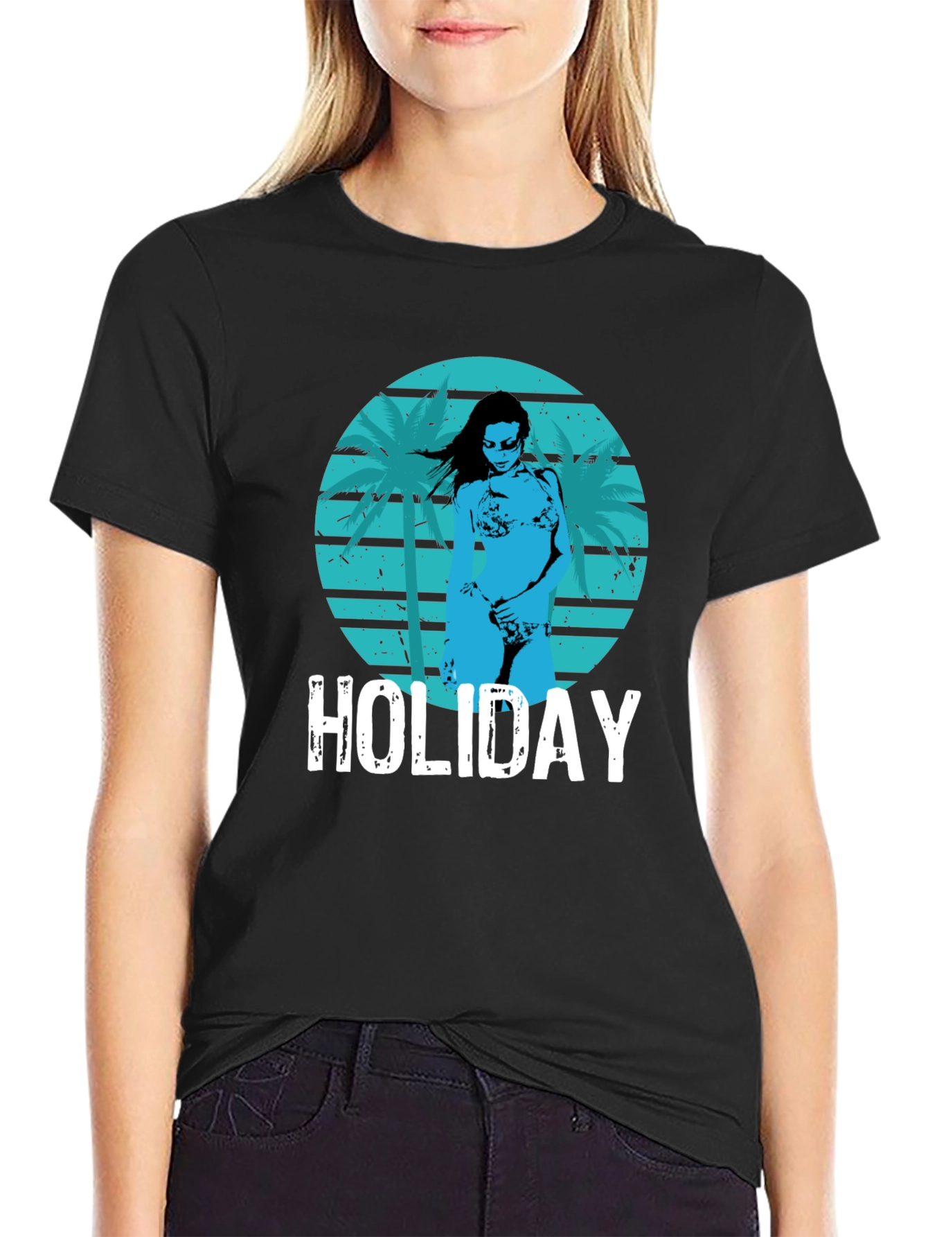 Holiday Beach Graphic Tee - Cool Summer Vibes