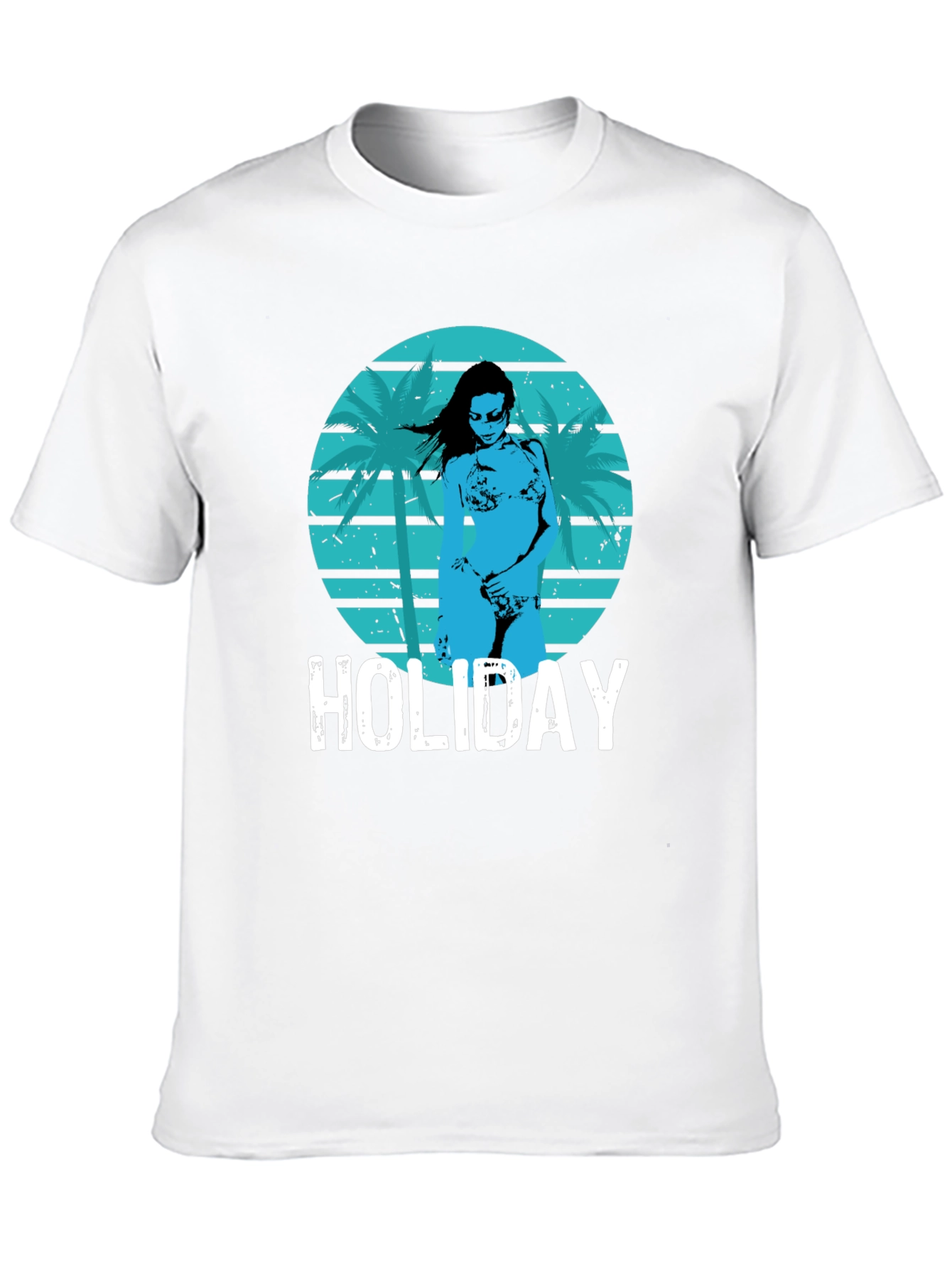 Holiday Beach Graphic Tee - Cool Summer Vibes