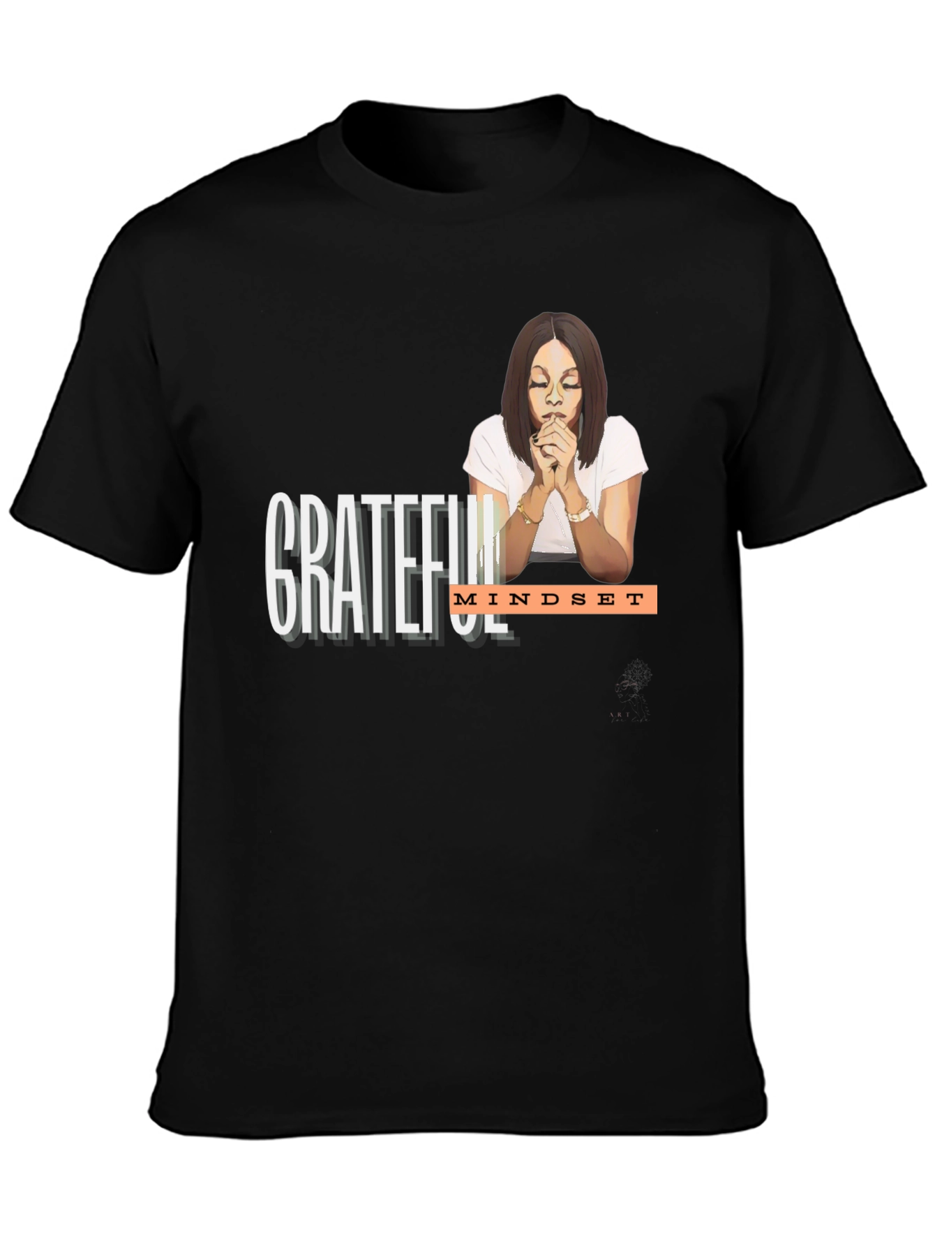 Grateful Mindset Graphic Tee - Stylish & Inspiring