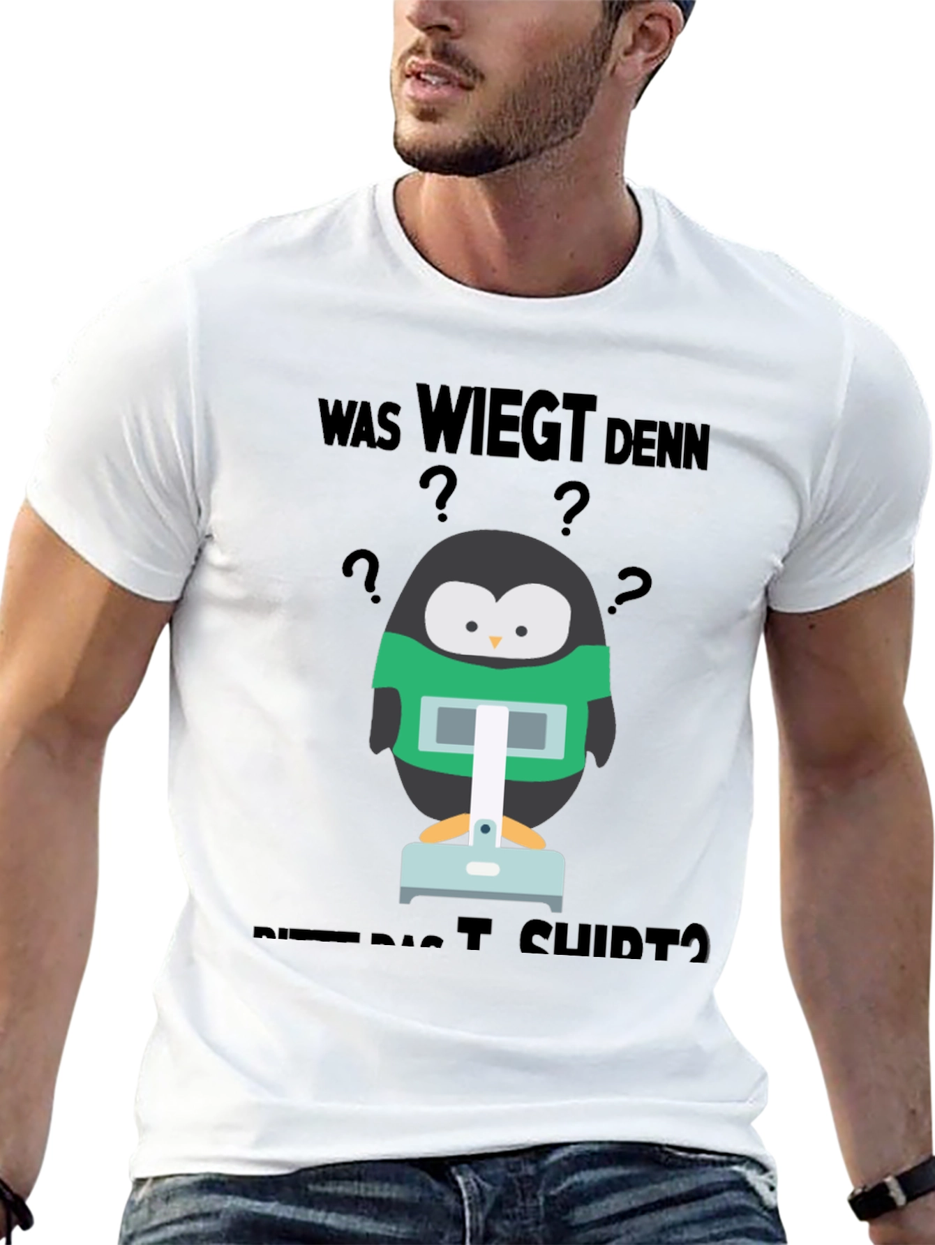 Penguin Weight Shirt Funny T-Shirt