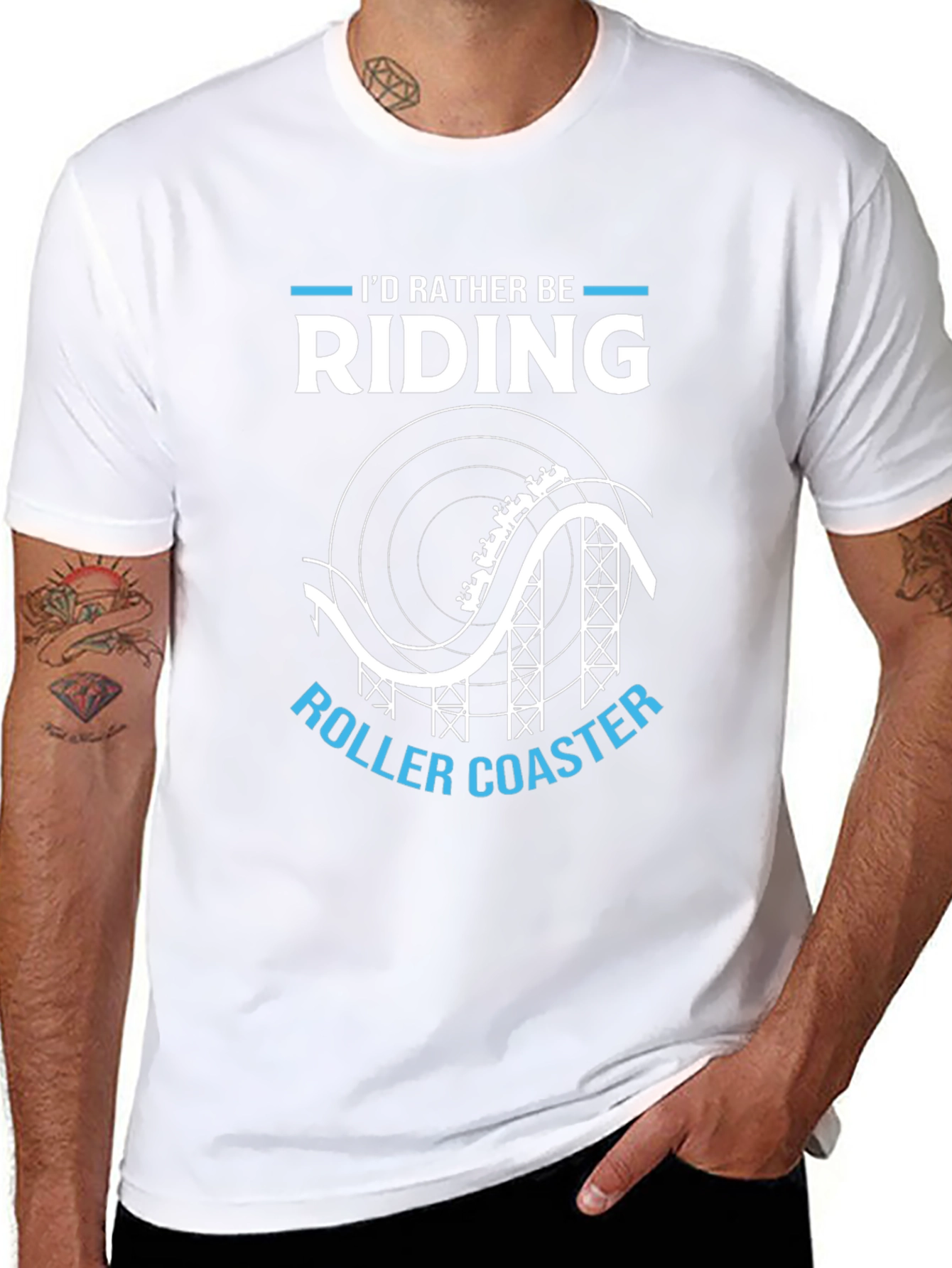 Roller Coaster Rider T-Shirt - Thrill Seeker Tee