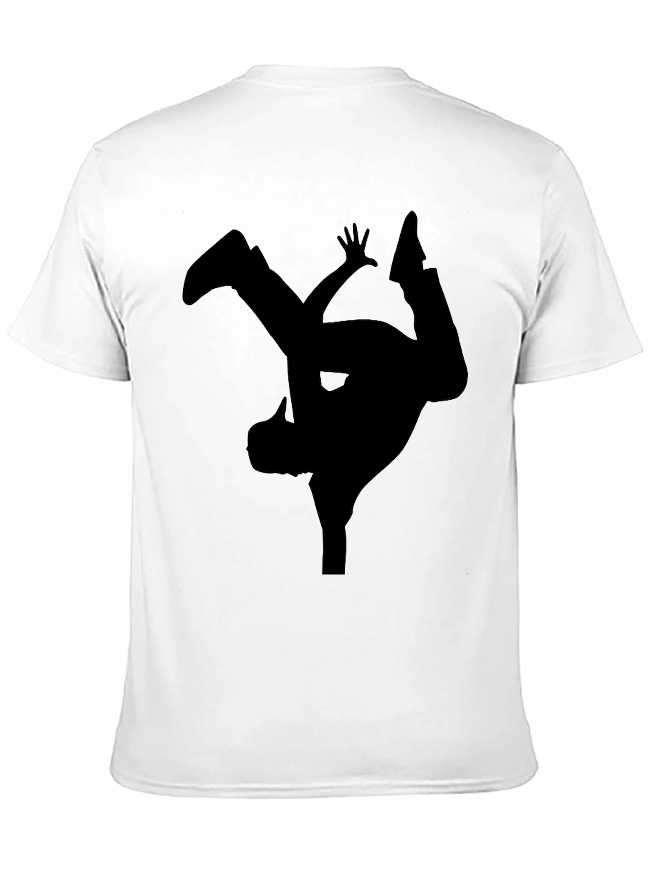 Breakdance Silhouette Black T-Shirt