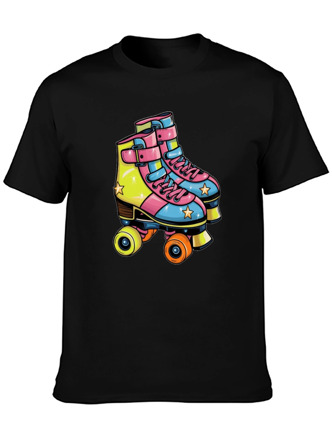 Retro Roller Skate Graphic Tee