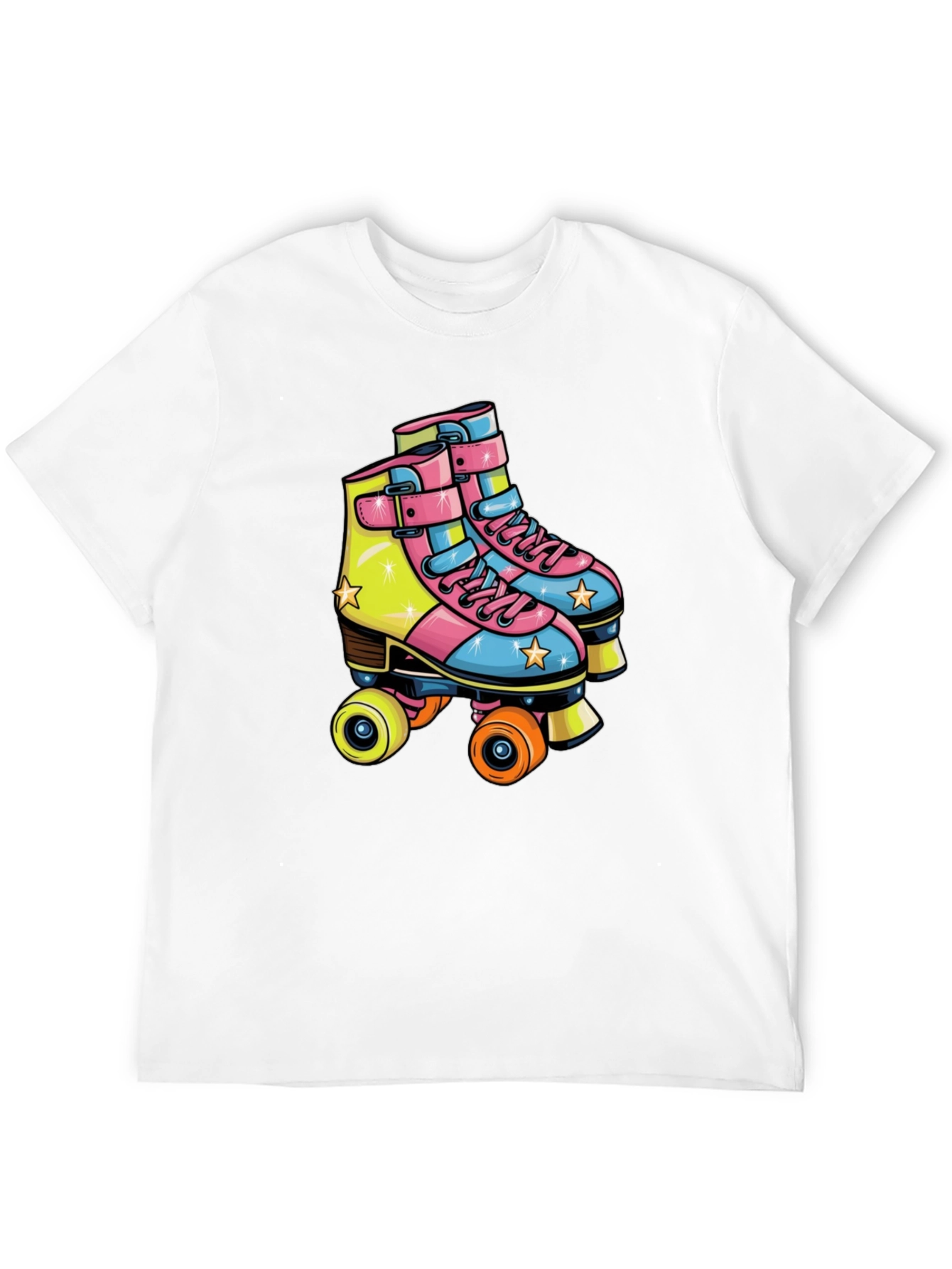 Retro Roller Skate Graphic Tee