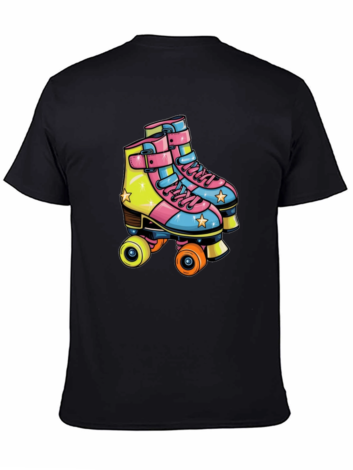 Retro Roller Skate Graphic Tee