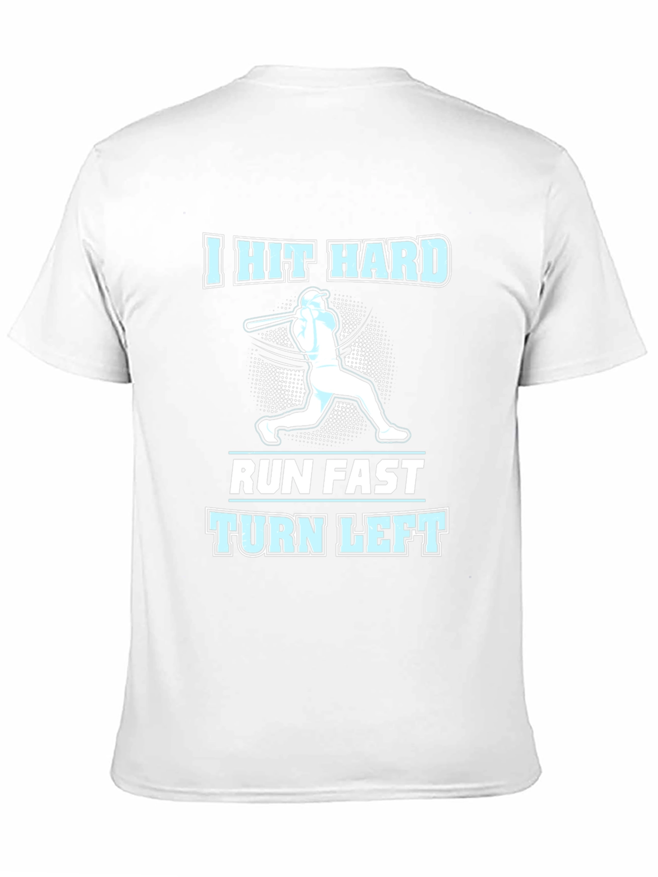 I Hit Hard Baseball T-Shirt