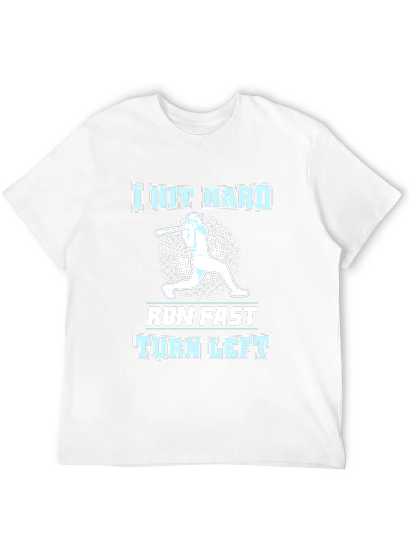 I Hit Hard Baseball T-Shirt