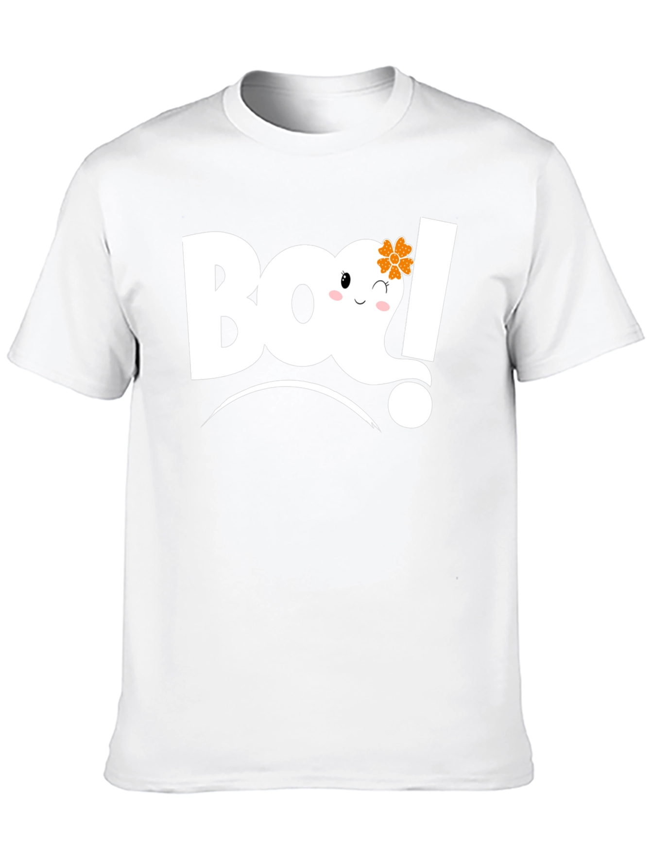 Boo! Halloween Ghost Graphic Tee