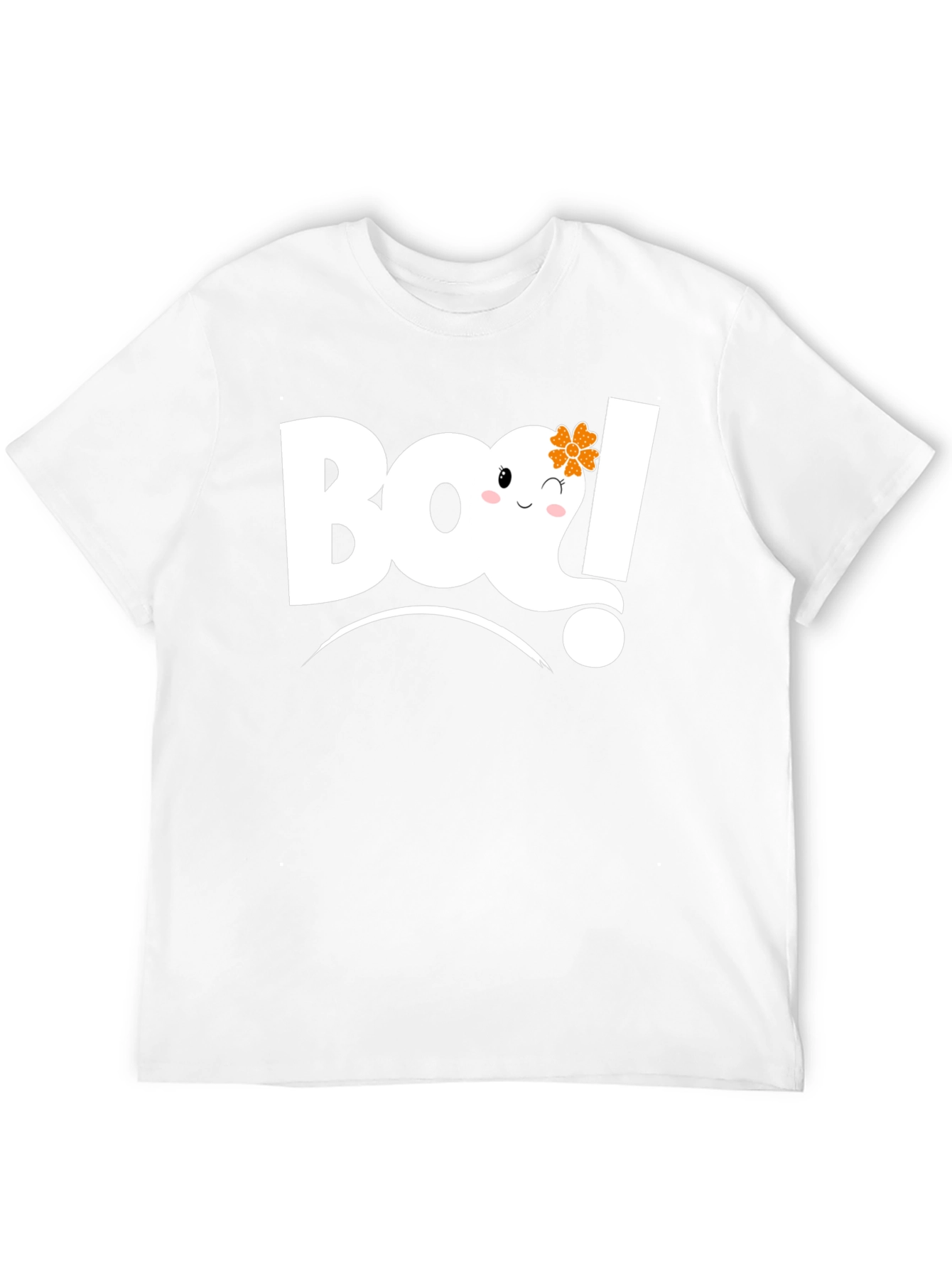 Boo! Halloween Ghost Graphic Tee