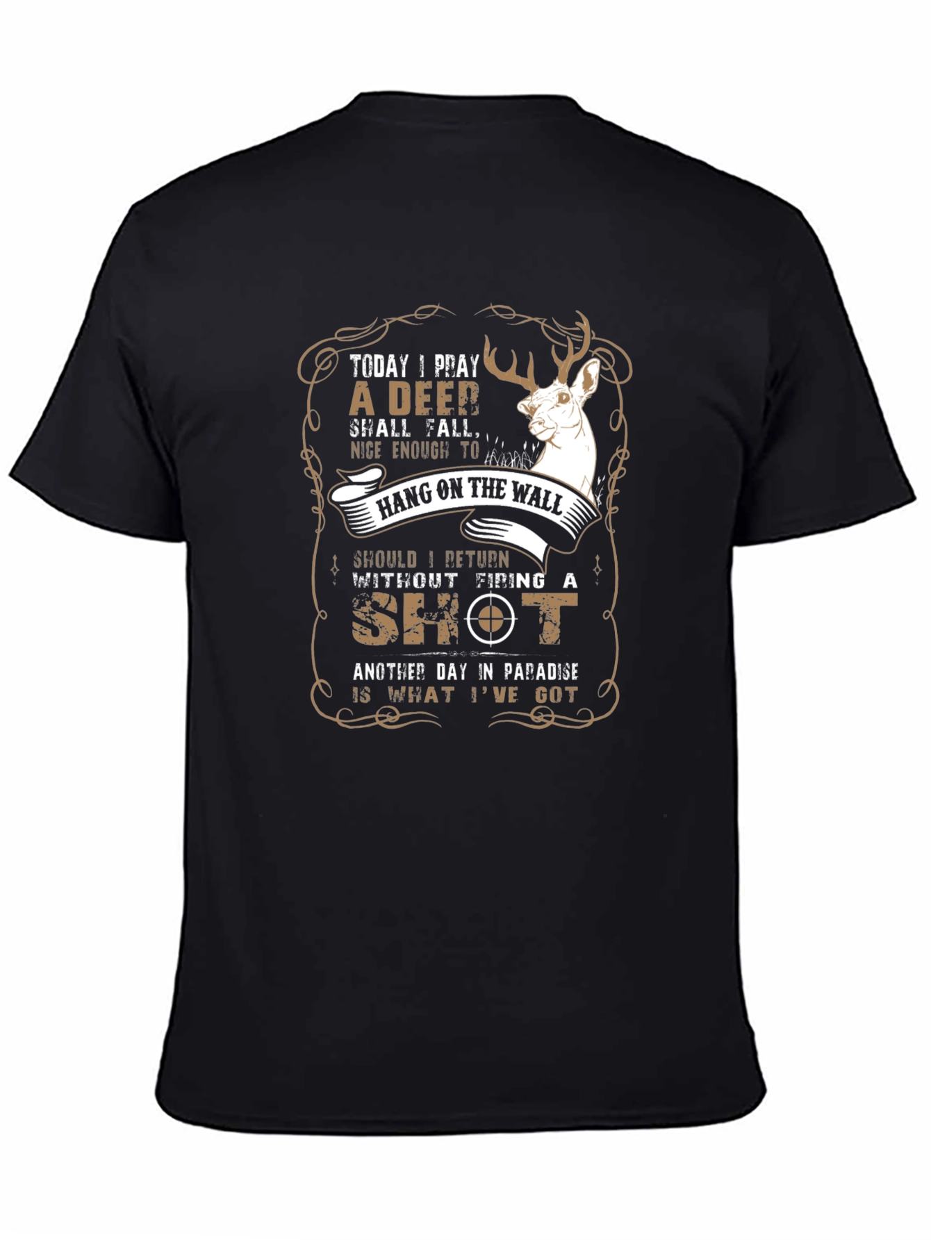 Hunting Graphic T-Shirt - Deer Design