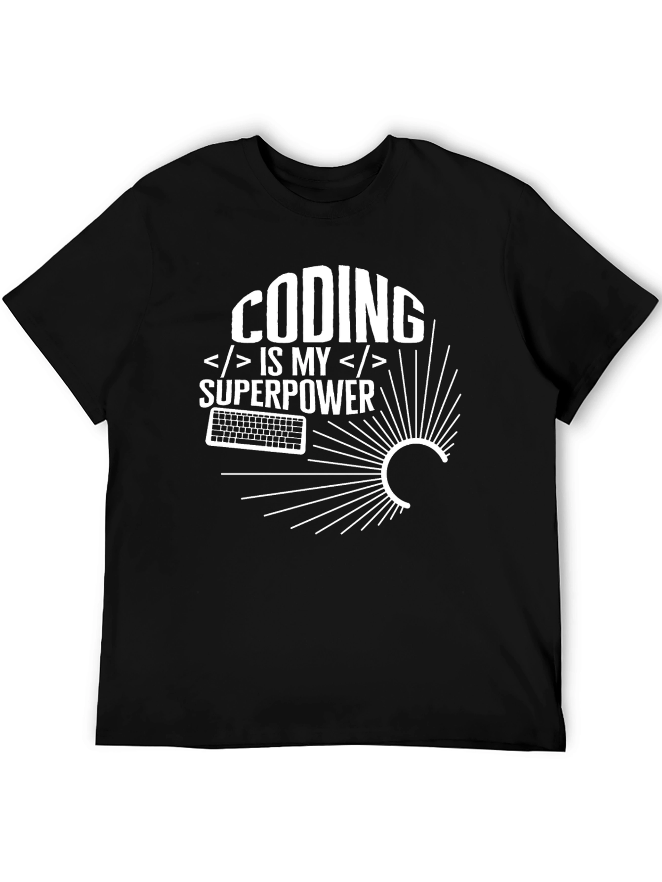 Coding is My Superpower Graphic T-Shirt