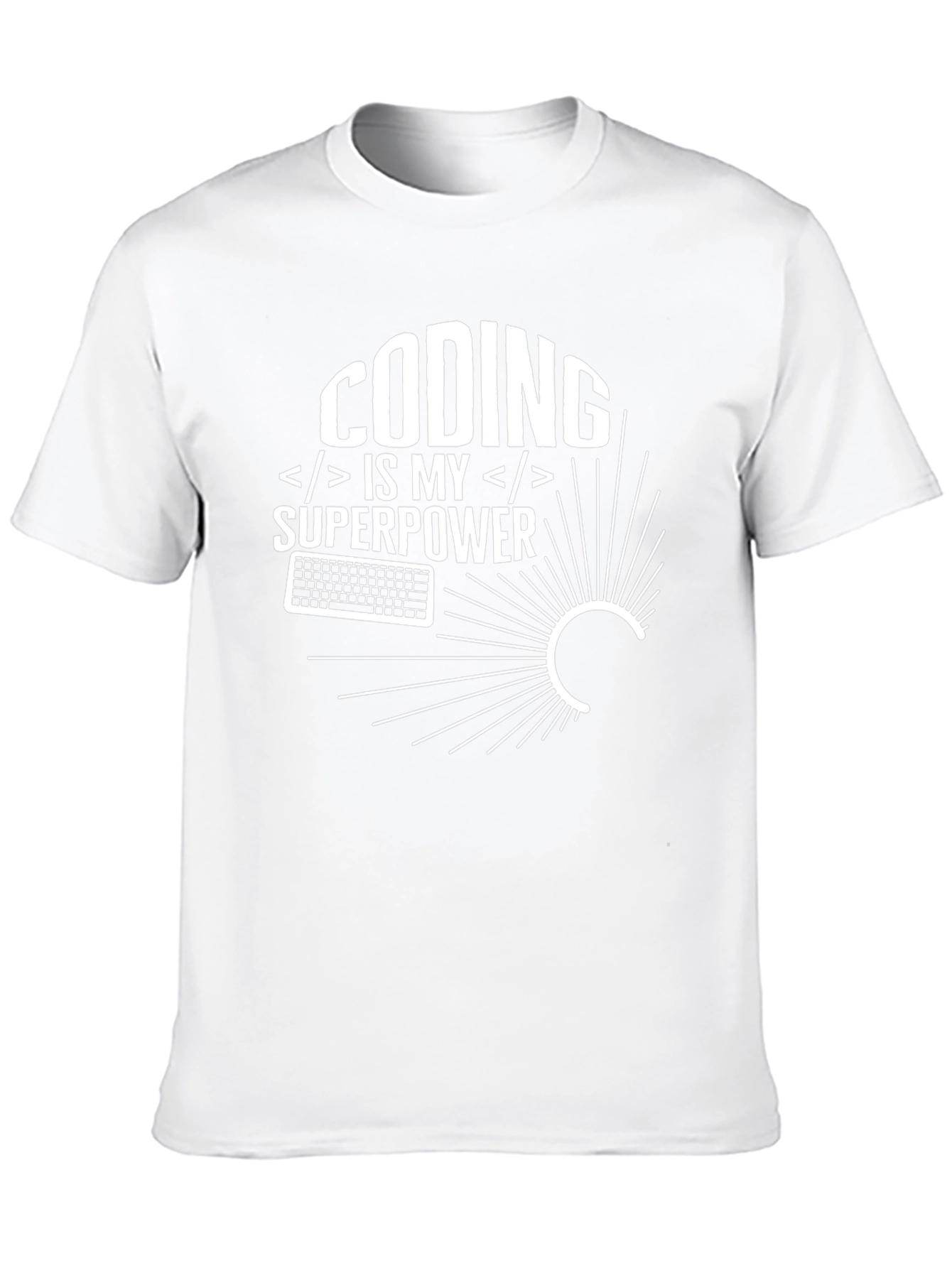 Coding is My Superpower Graphic T-Shirt