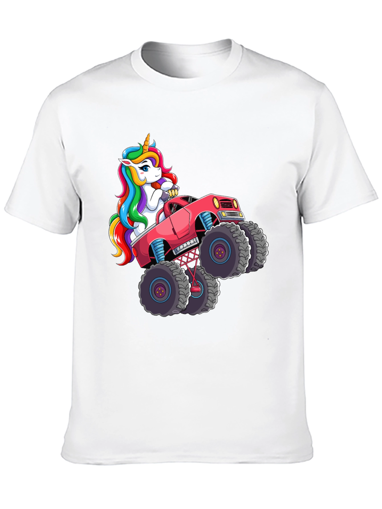 Unicorn Monster Truck Graphic Tee