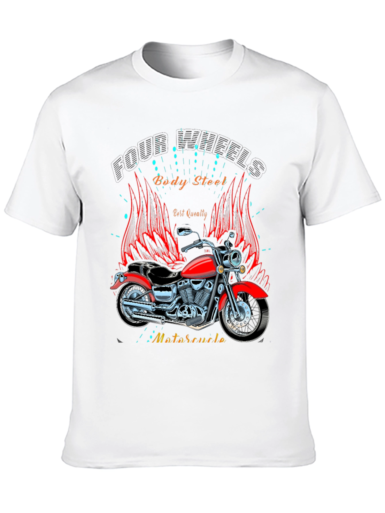 Motorcycle Graphic T-Shirt - Ride in Style!